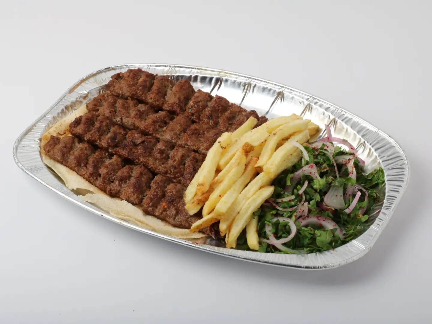 صحن كباب لحم صغير