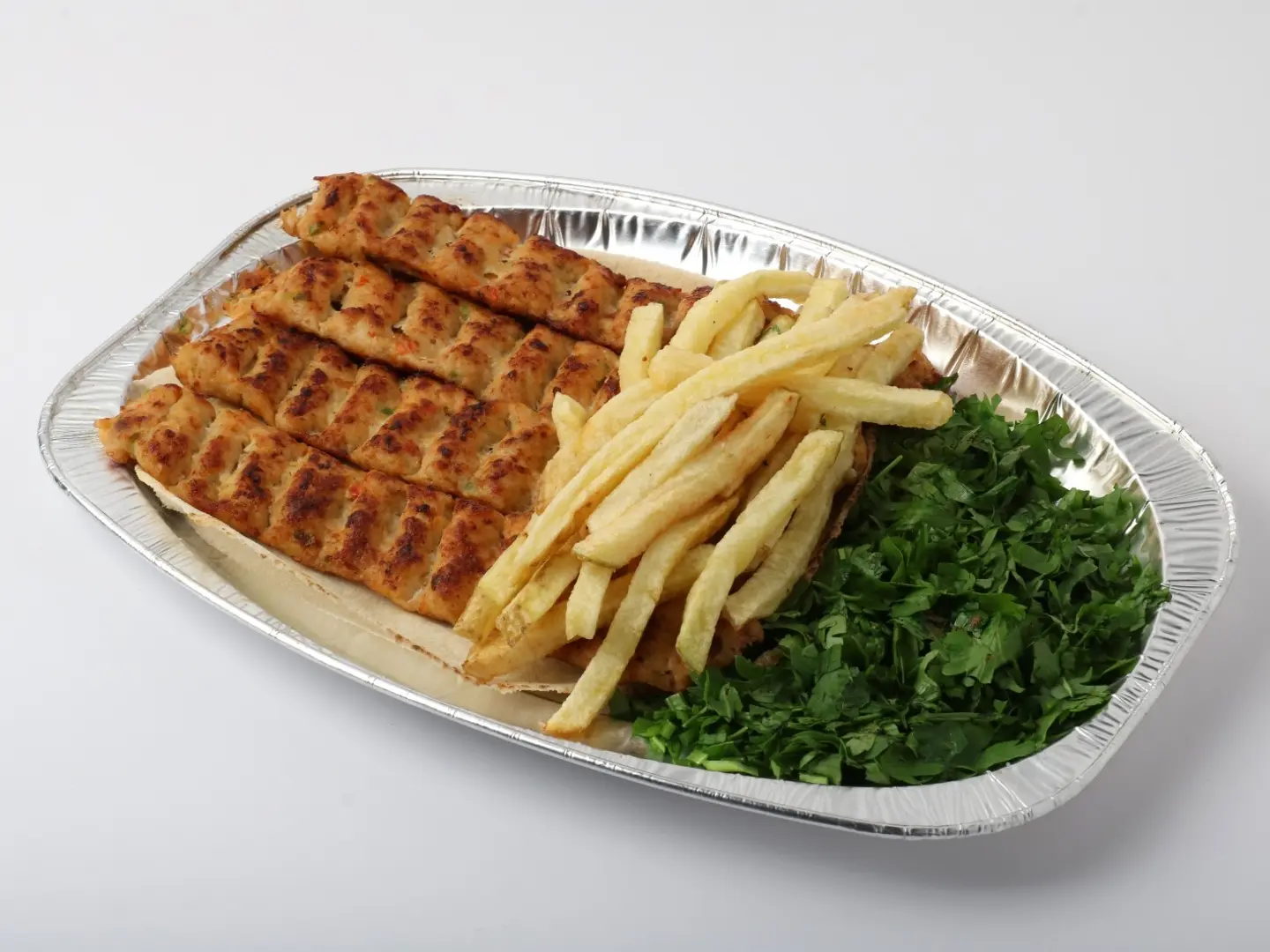 صحن كباب دجاج صغير