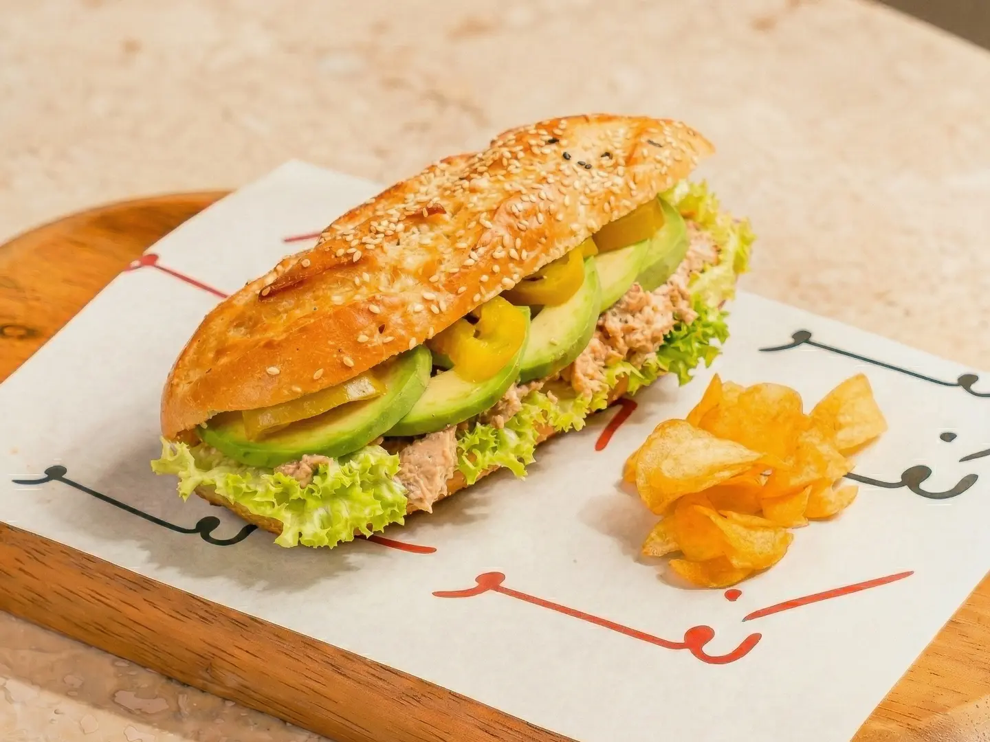Blue Sea Tuna Sandwich