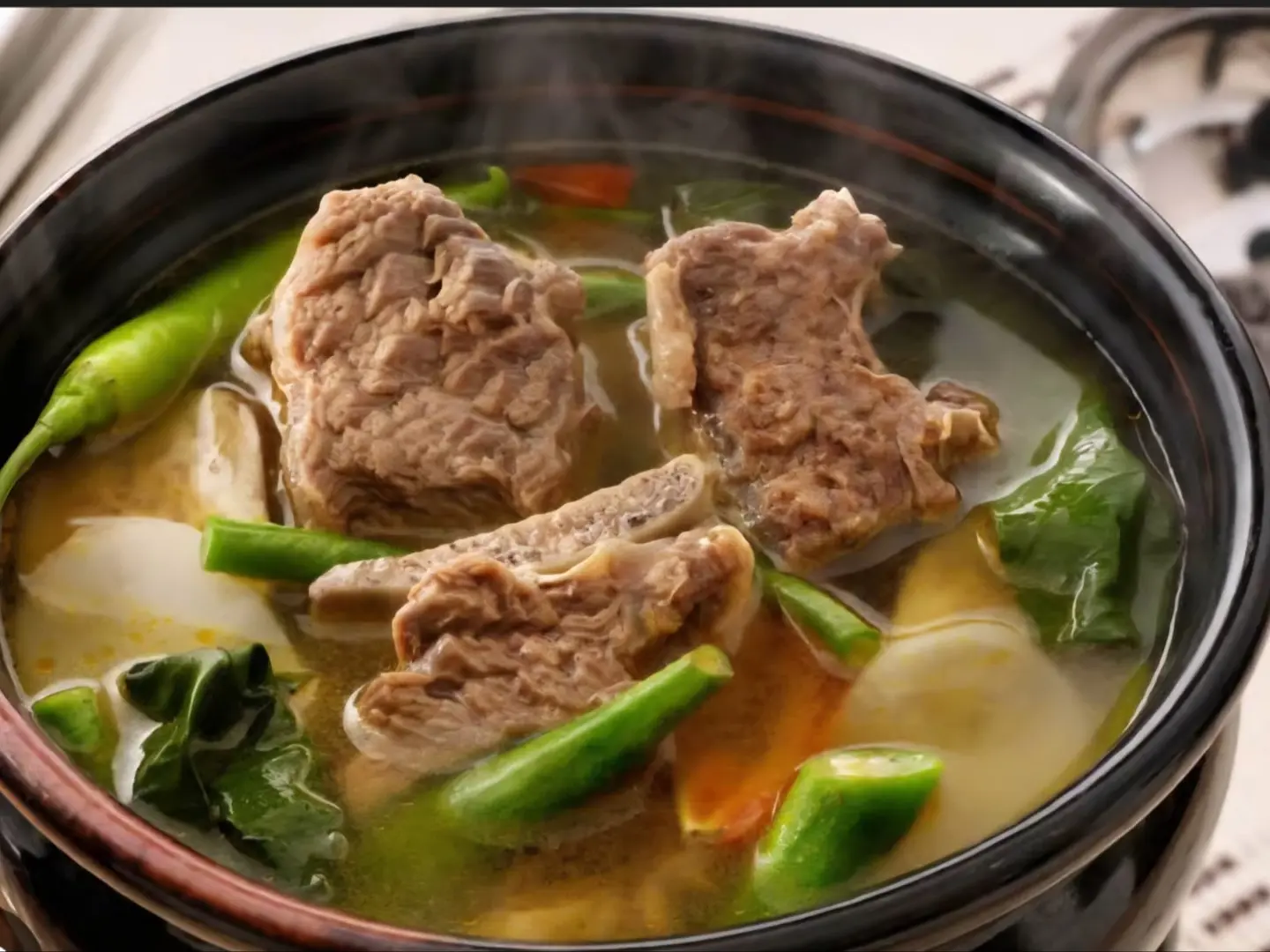 ضلوع لحم بقري بالسينيجانج