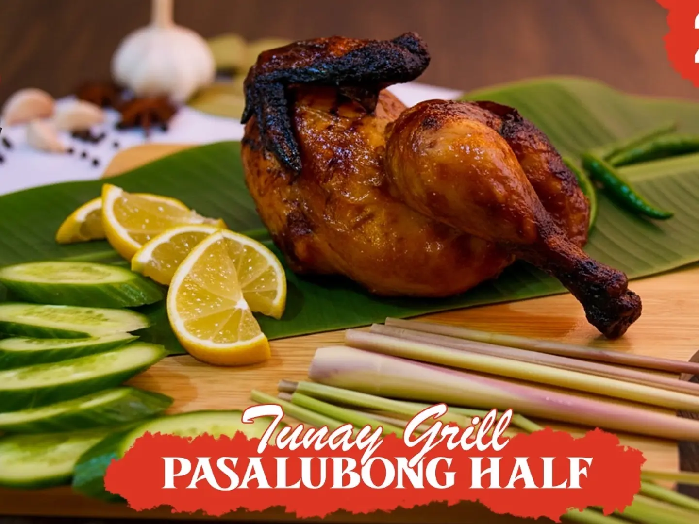 نصف دجاجة باسالوبونج