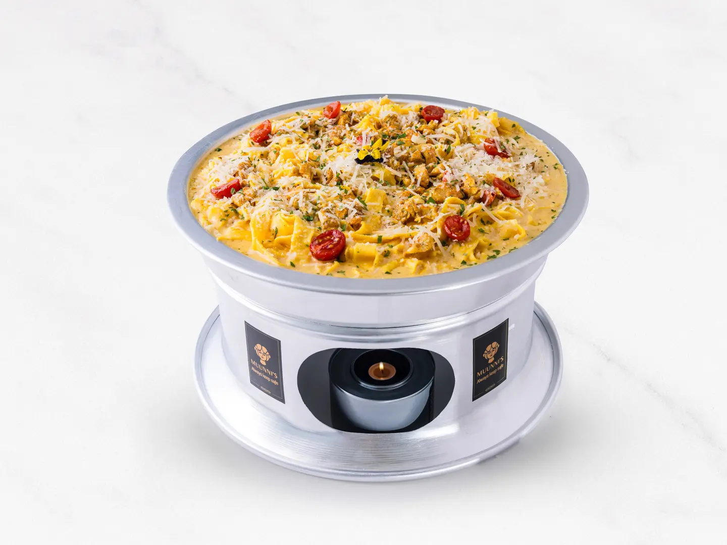 Saffron Fettuccini Chicken