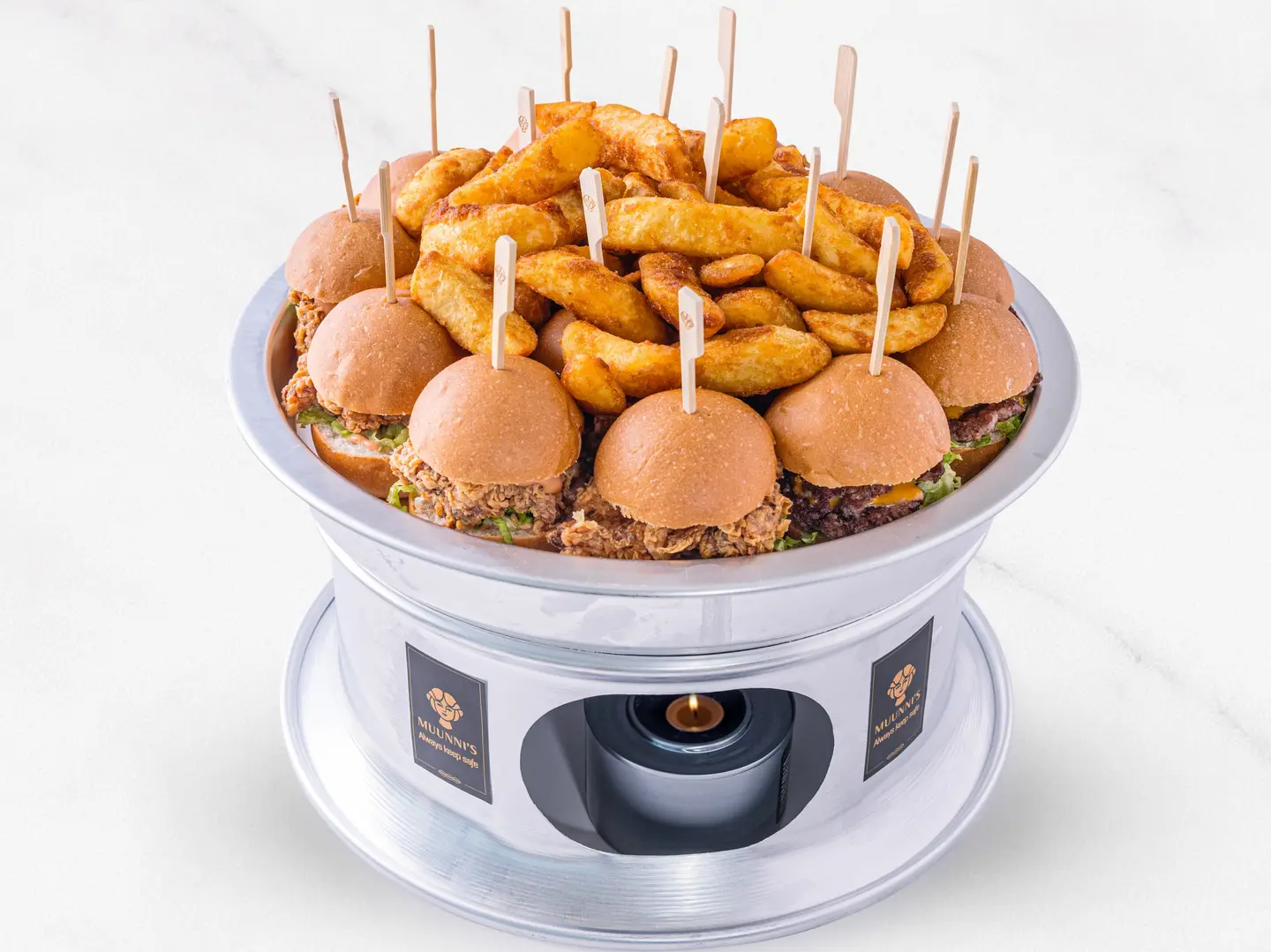 Chicken And Beef Sliders