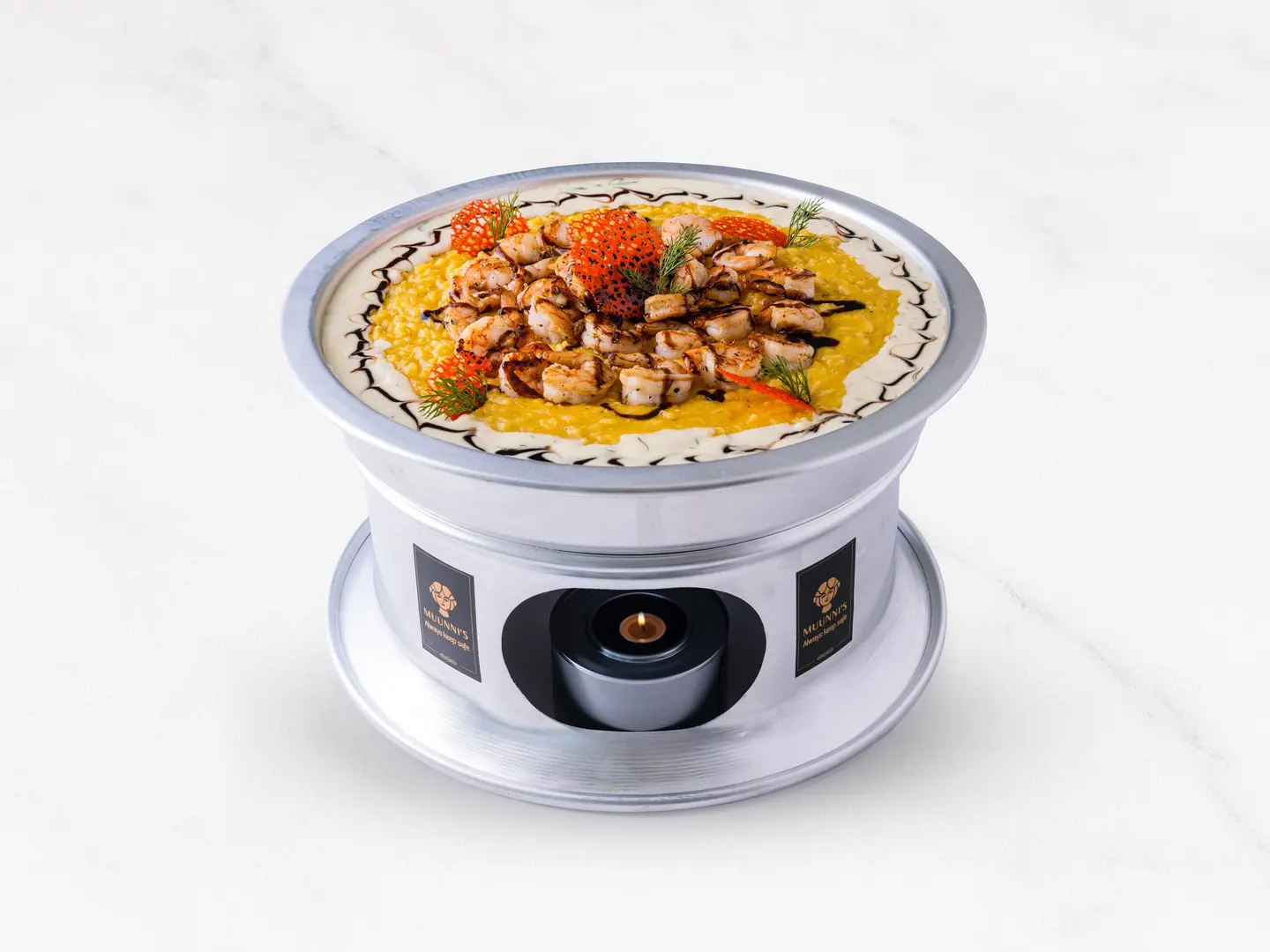 Saffron Shrimp Risotto
