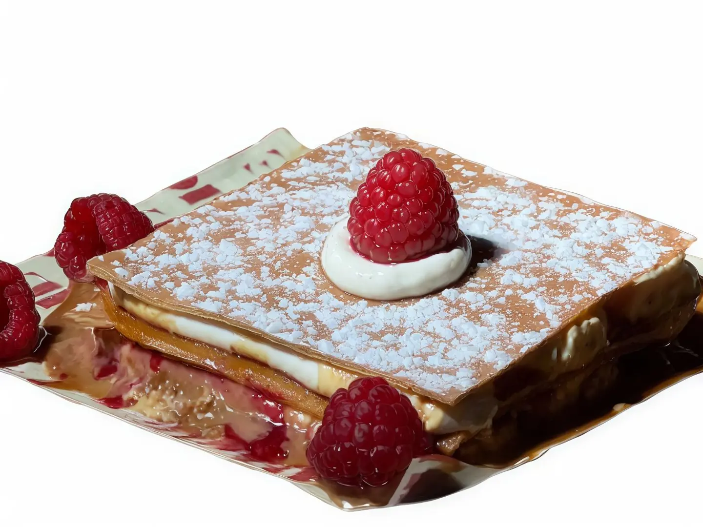 Crunchy Raspberry Cheesecake