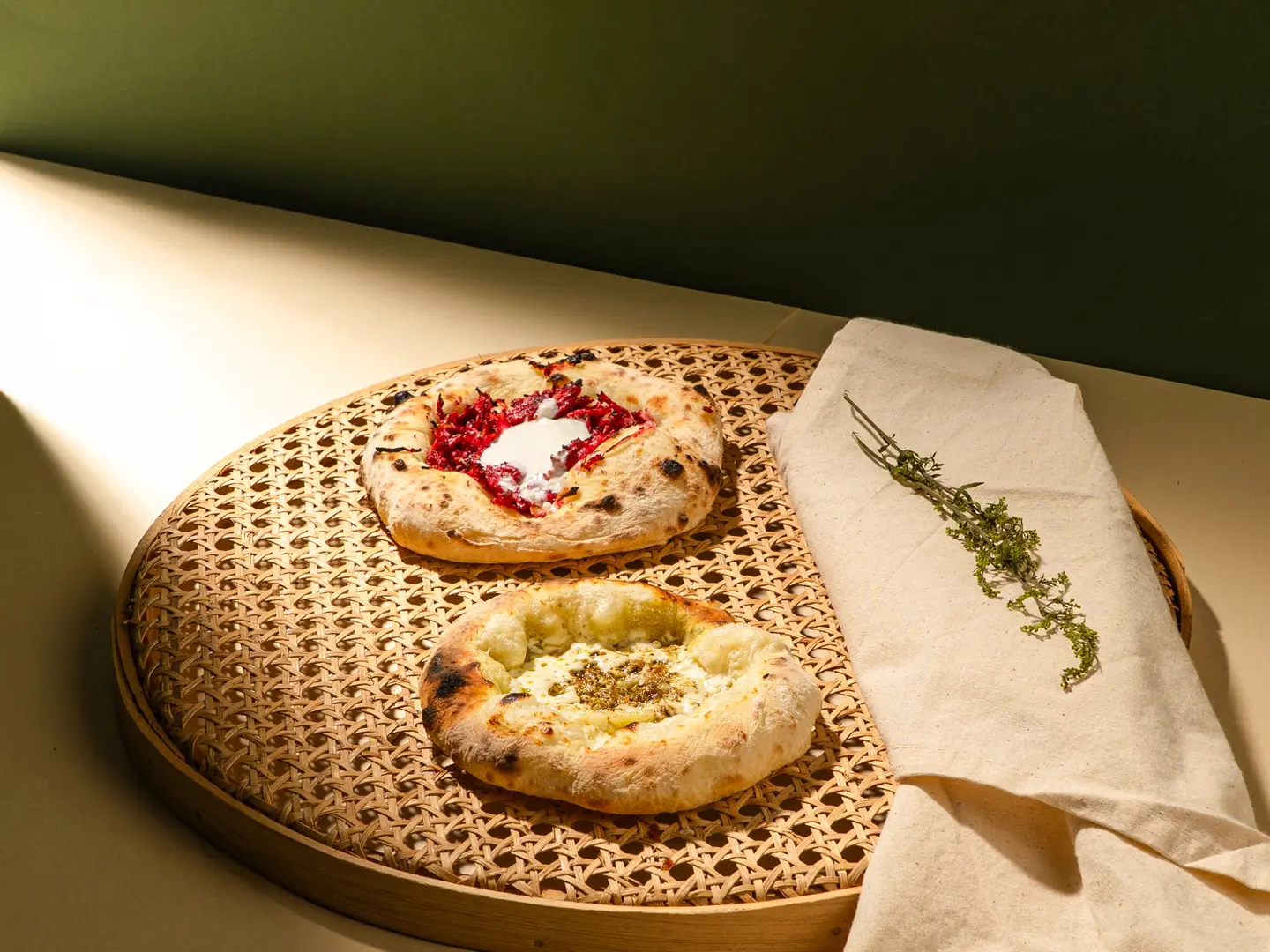 دجاج بالبيستو