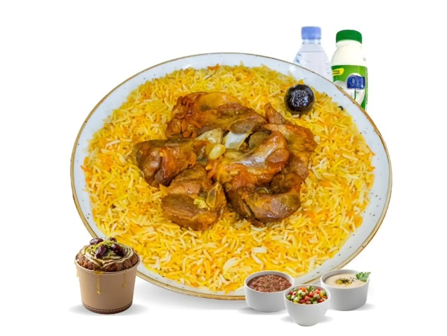 Southern Box For 4 People With Mandi Meat And Mandi Rice