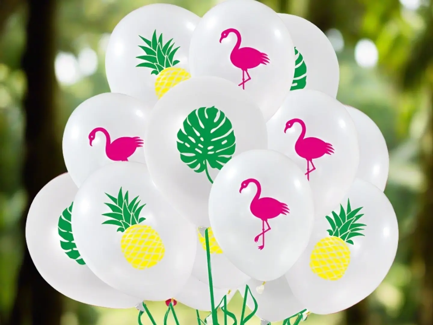Balloons Pineapple And Flamingo