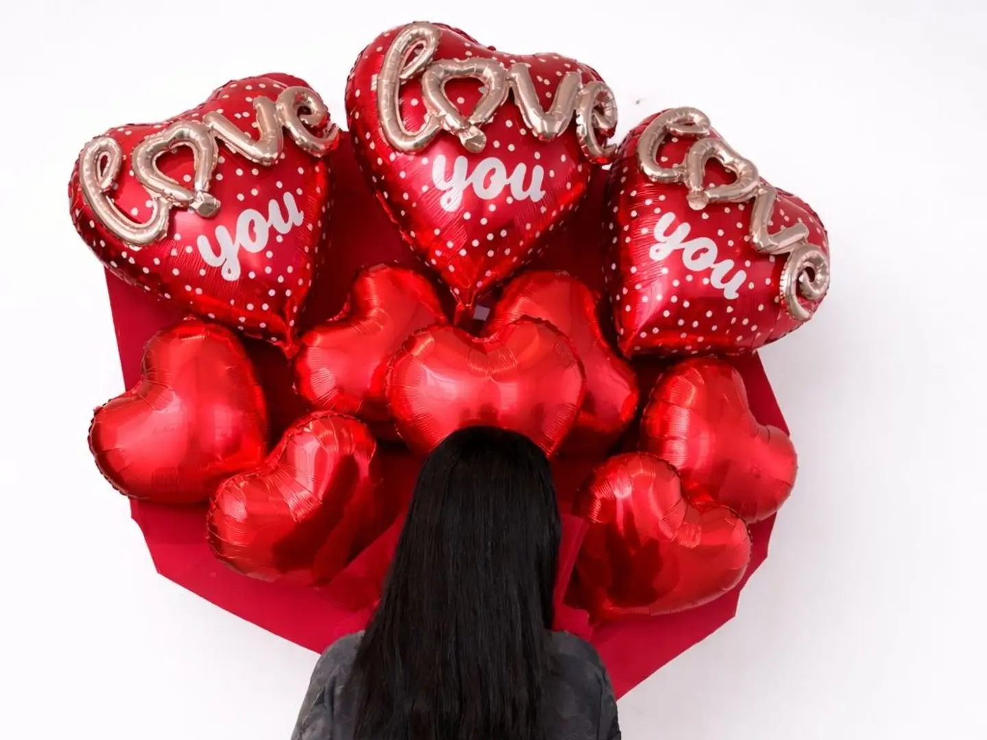 Valentine Balloon Poquet