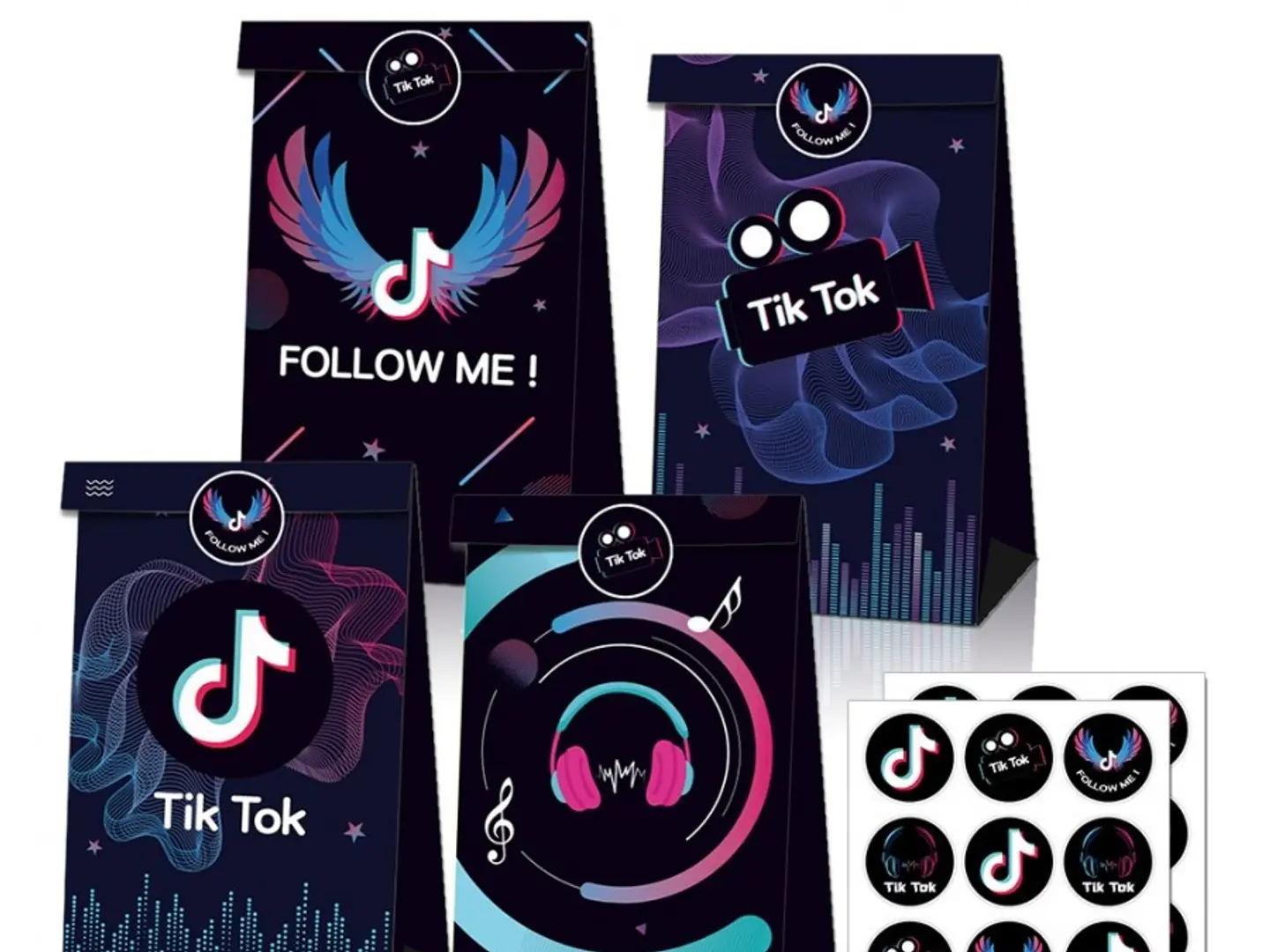 Tiktok Party Bags