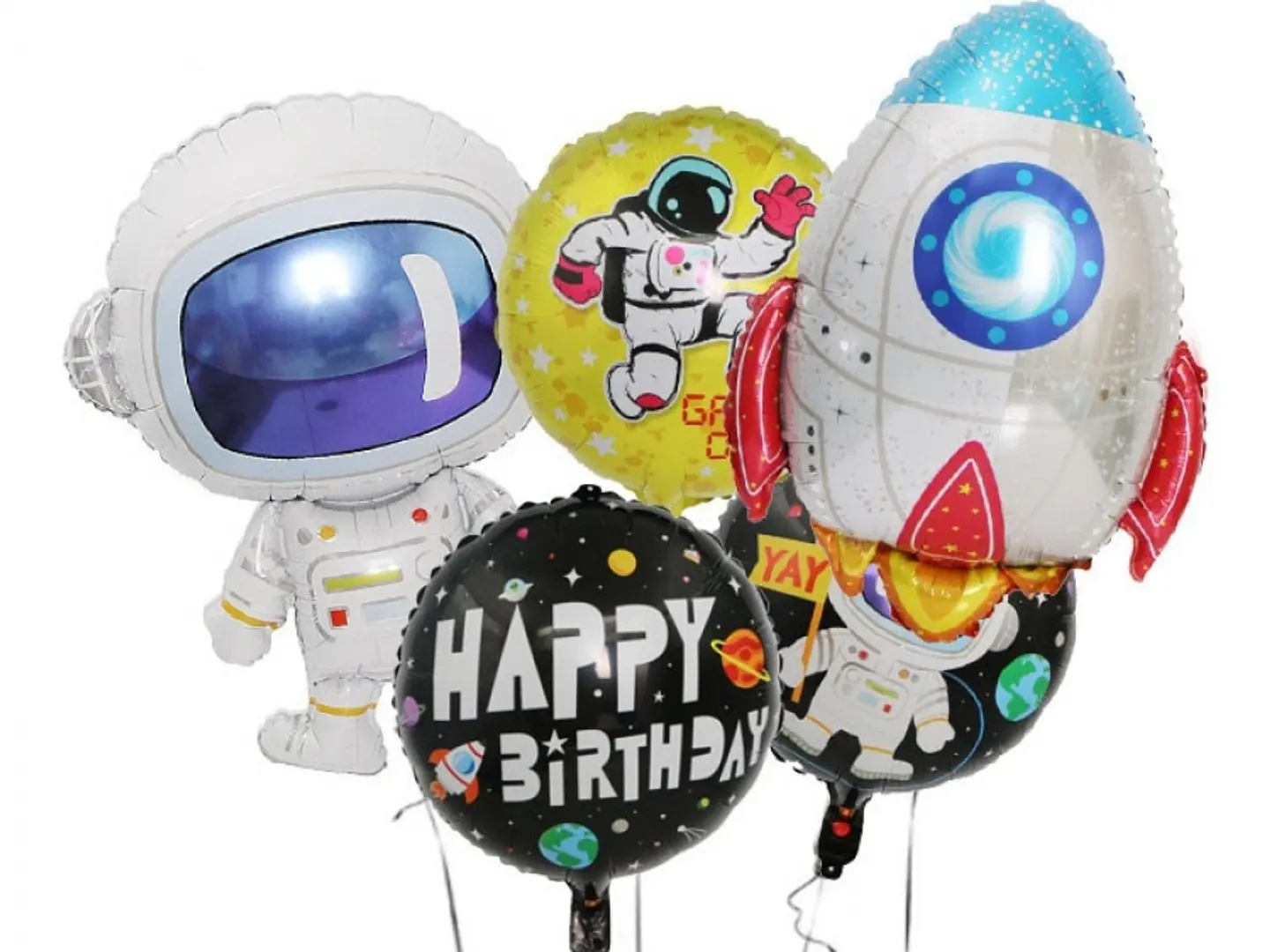 Space Birthday Balloons