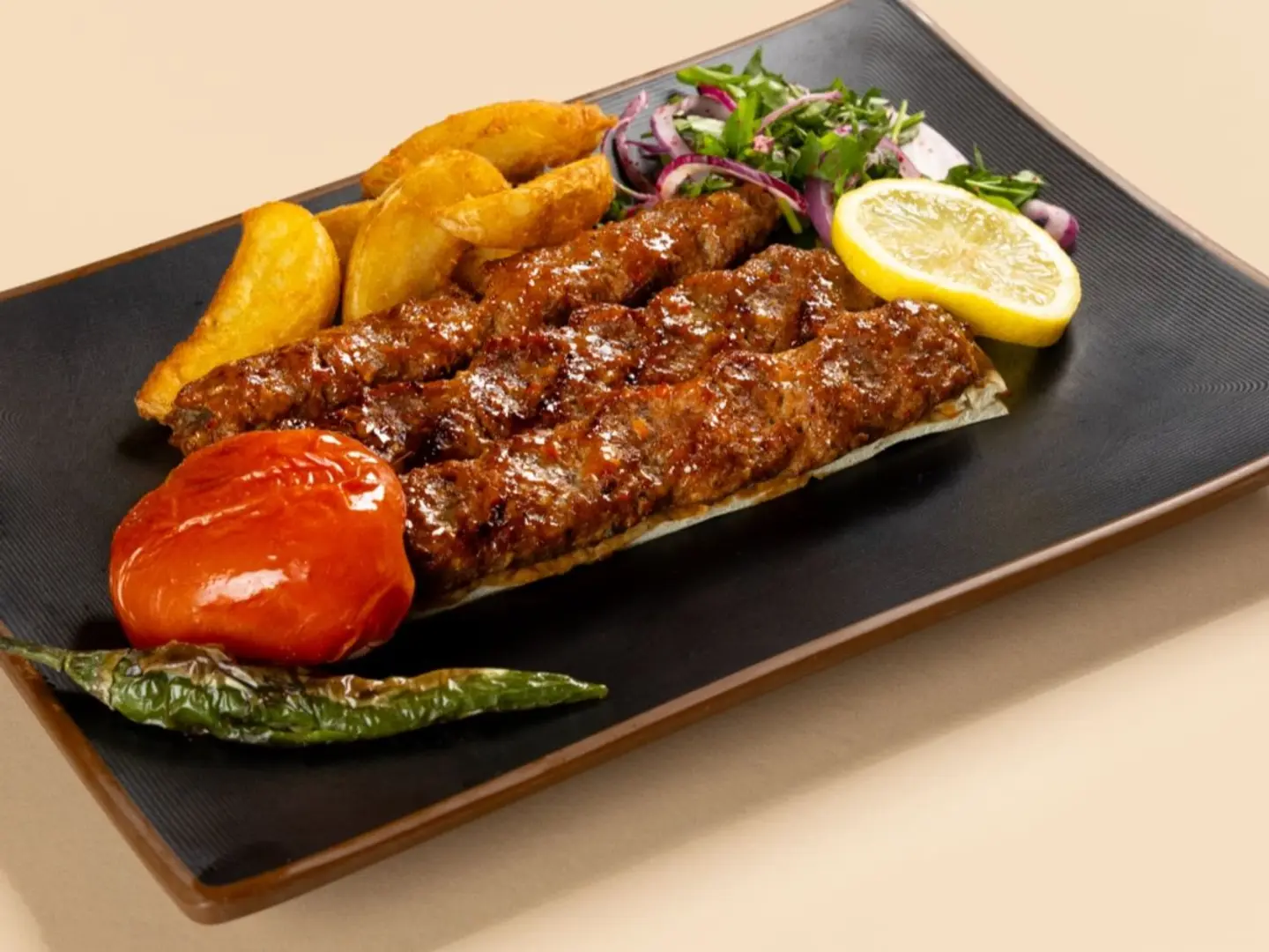 كباب لحم نص كيلو