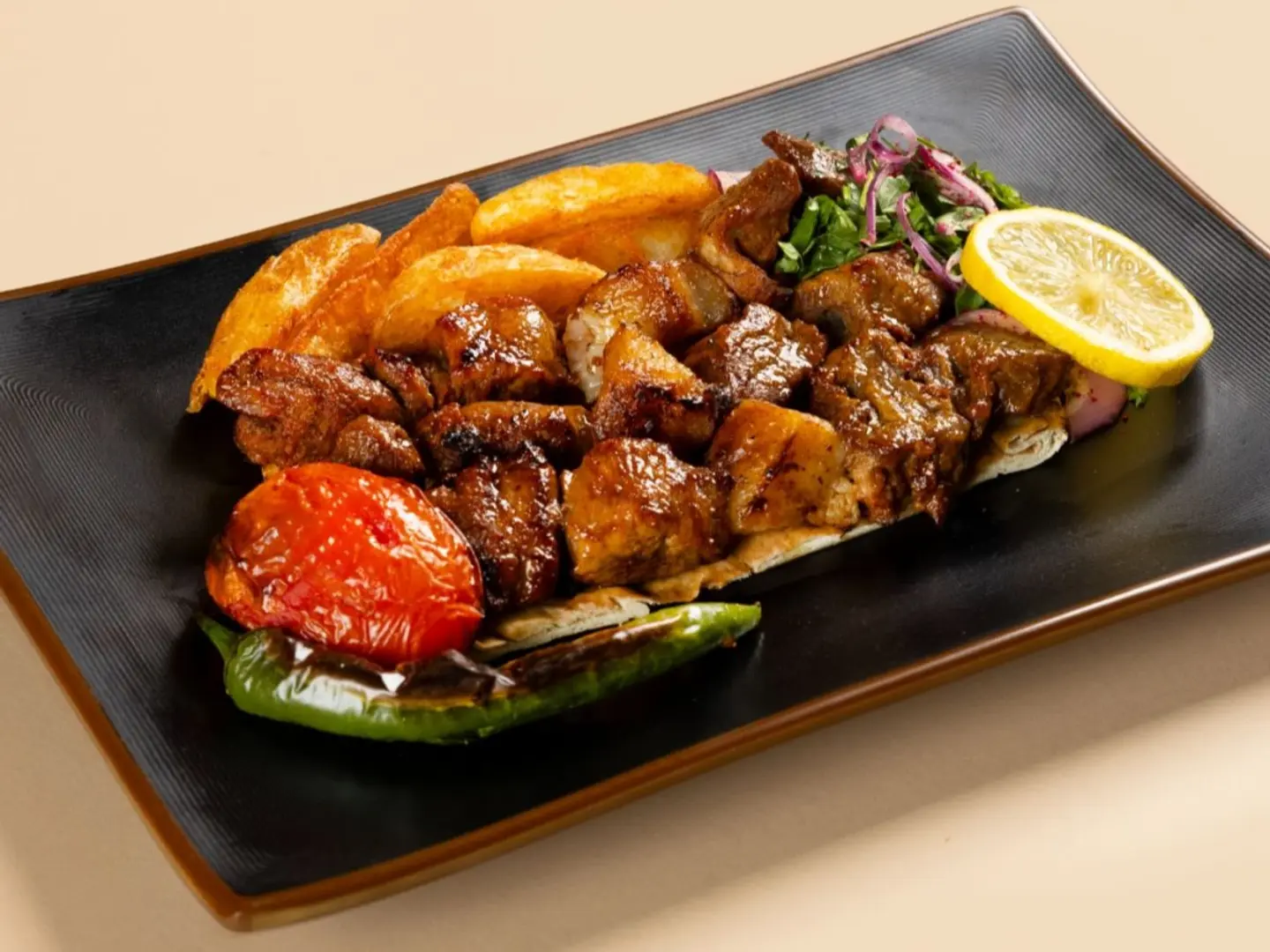 اوصال لحم نص كيلو