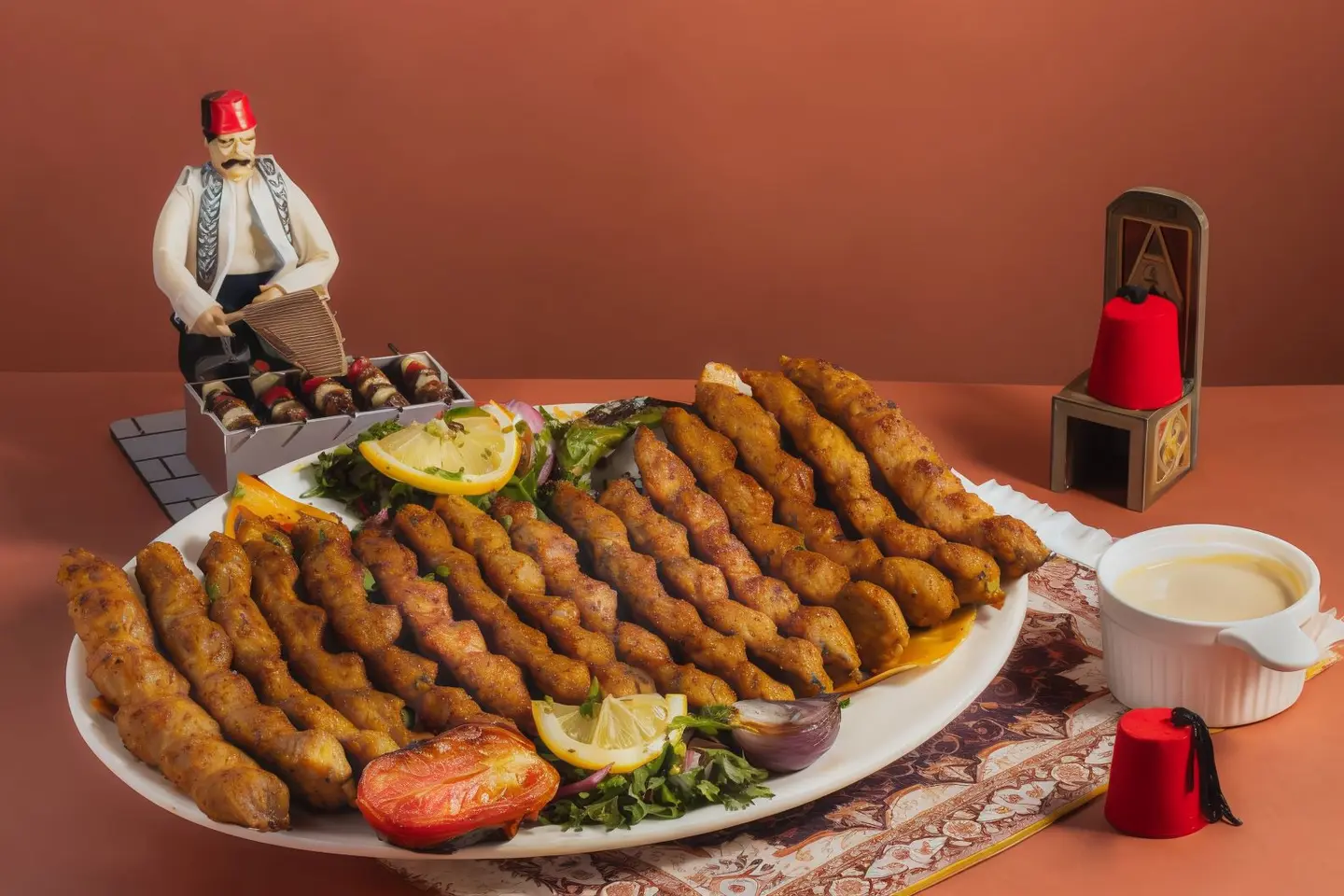 كباب دجاج كيلو