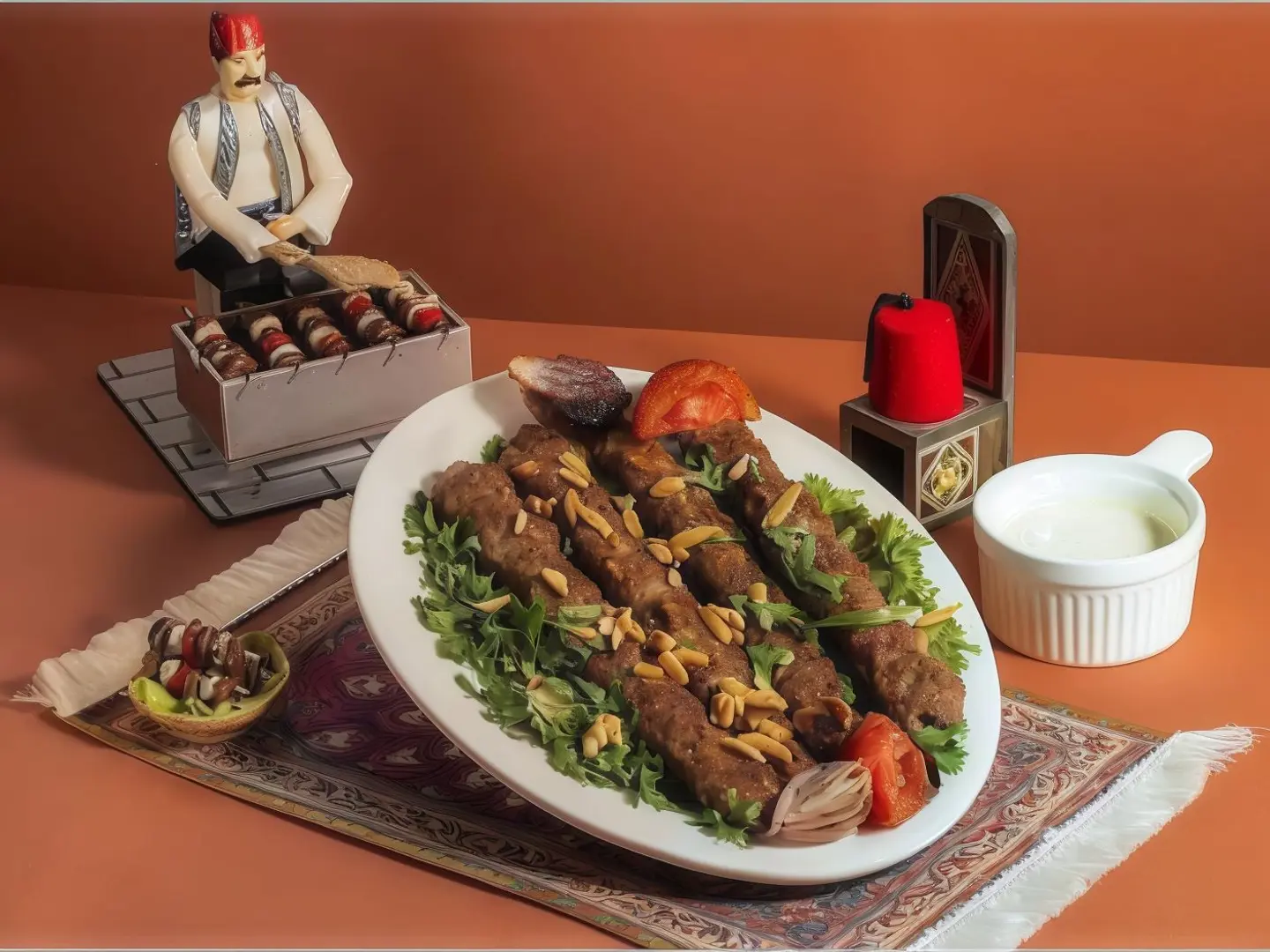 كباب مكسرات