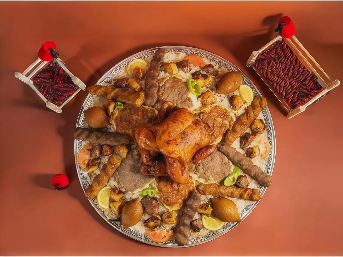 سفرة المزار الدمشقي