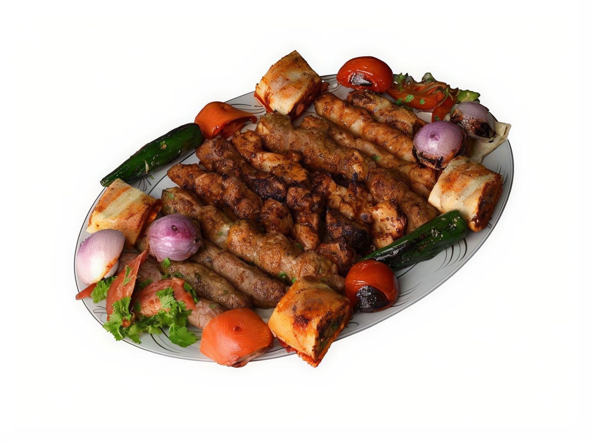صحون مشاوي مشكل - صغير جدا
