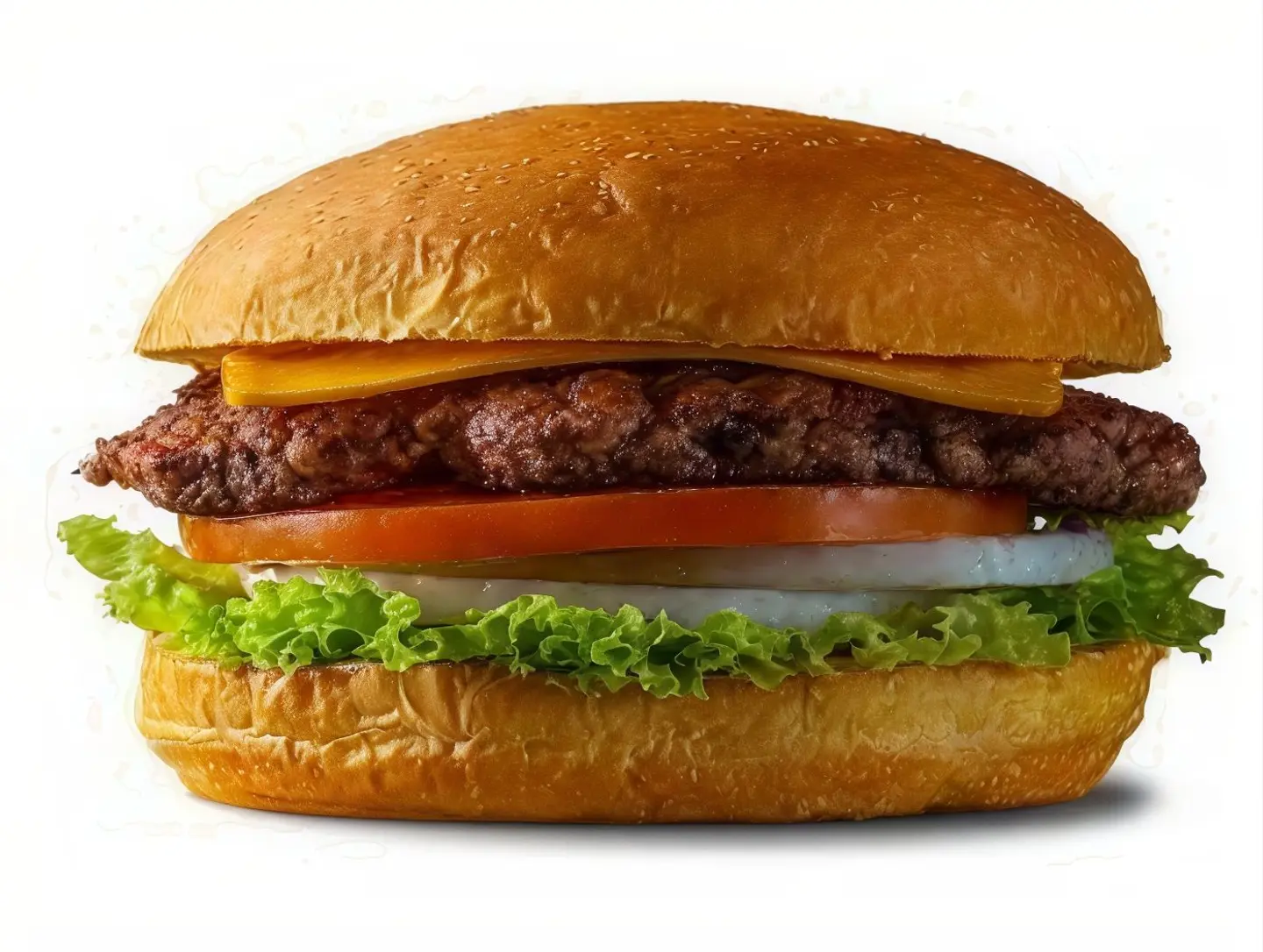 برجر لحم كبير