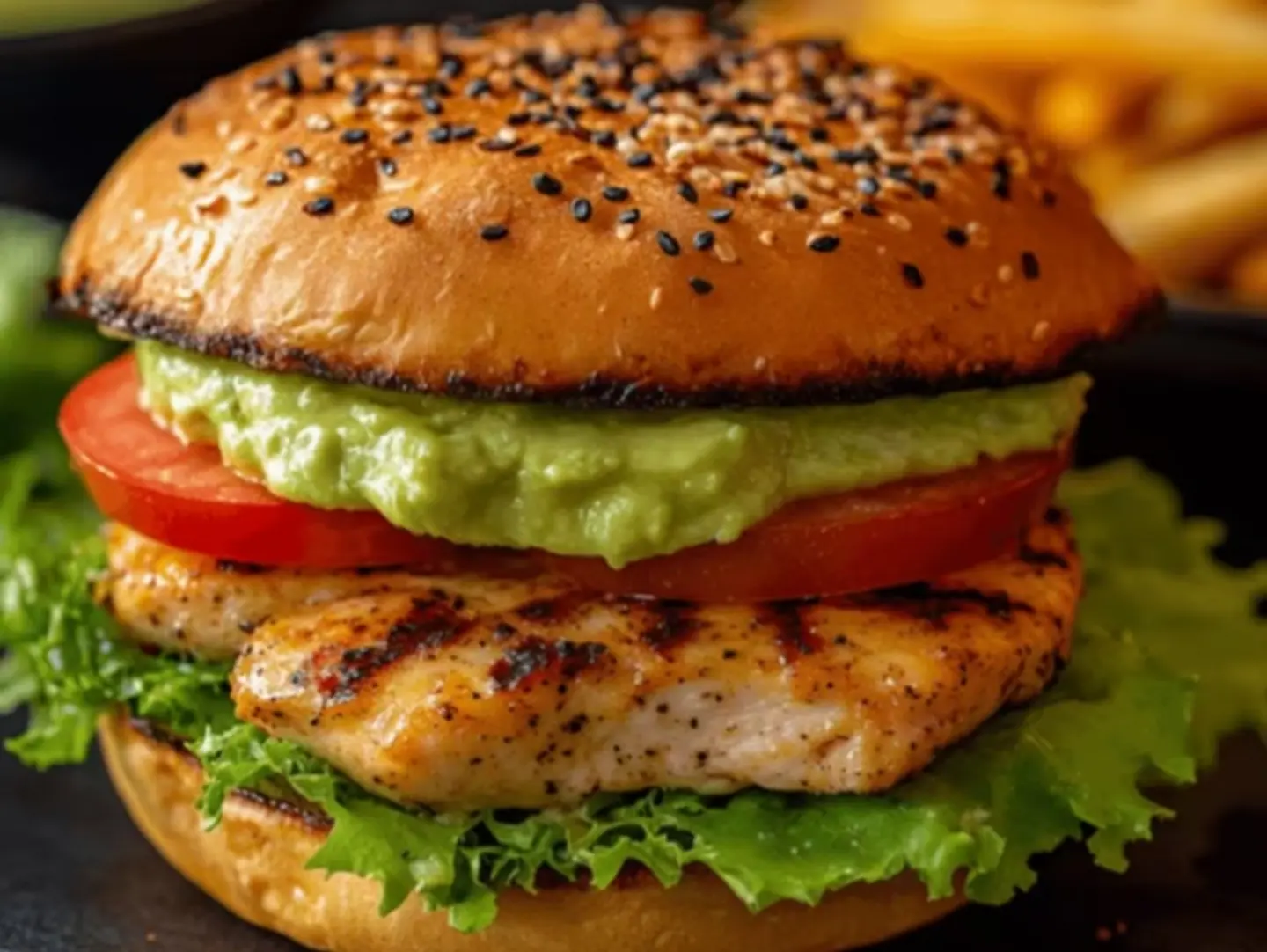 برجر دجاج كبير