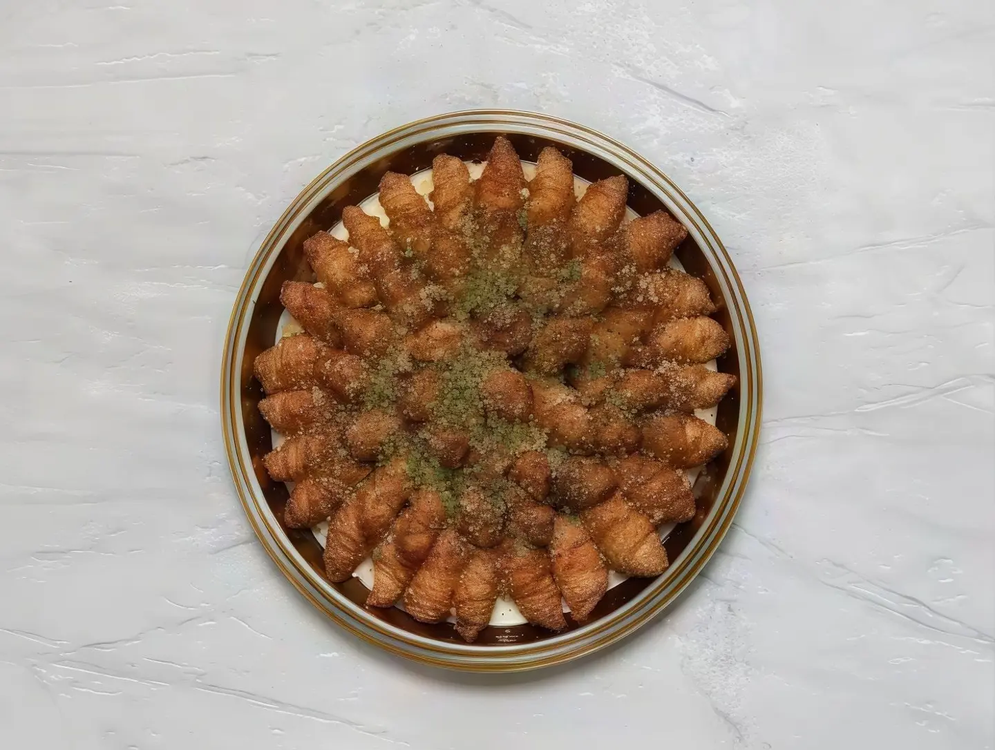 كروسان السميد صغير
