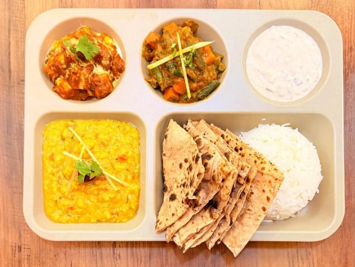 North Indian Veg Thali