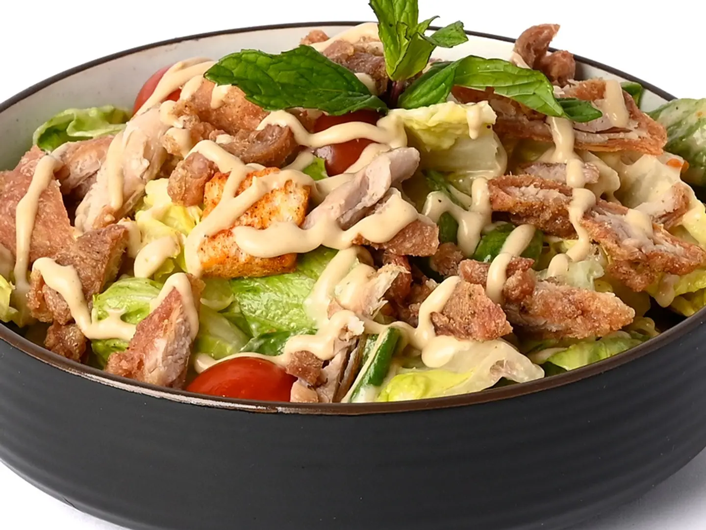 سلطة سيزر بالدجاج