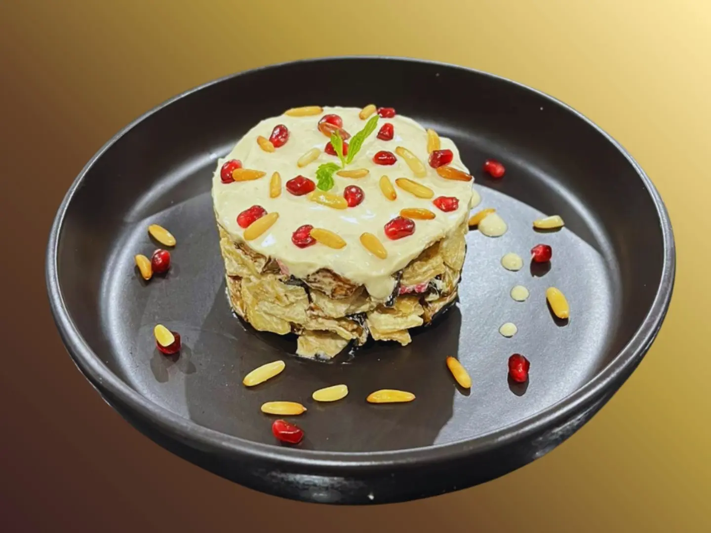 فتة الباذنجان