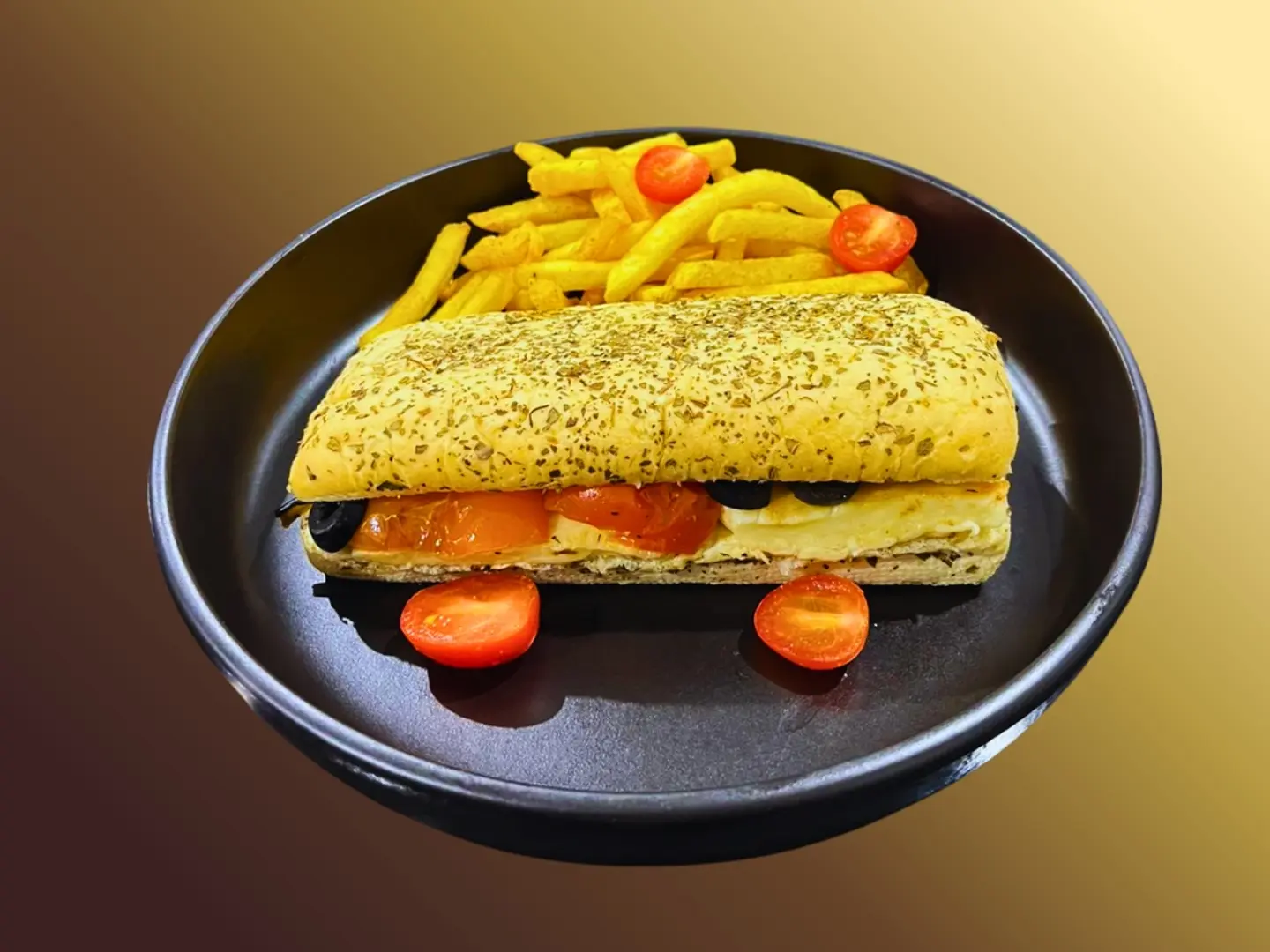 حالومي بيستو ساندوتش