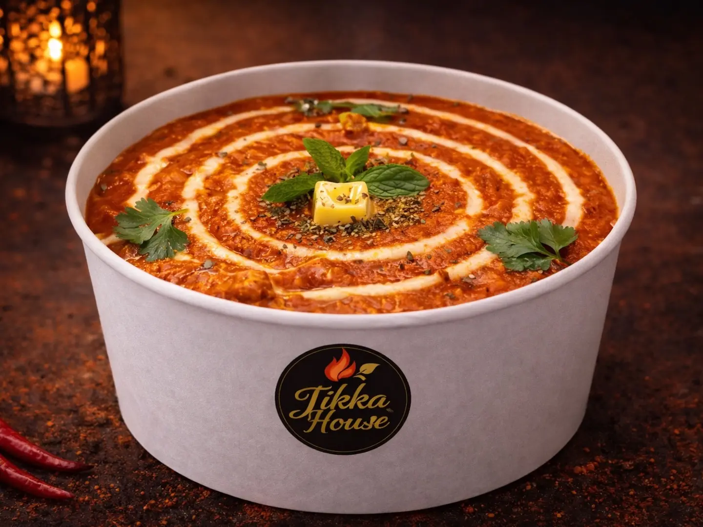 دجاج بالزبدة