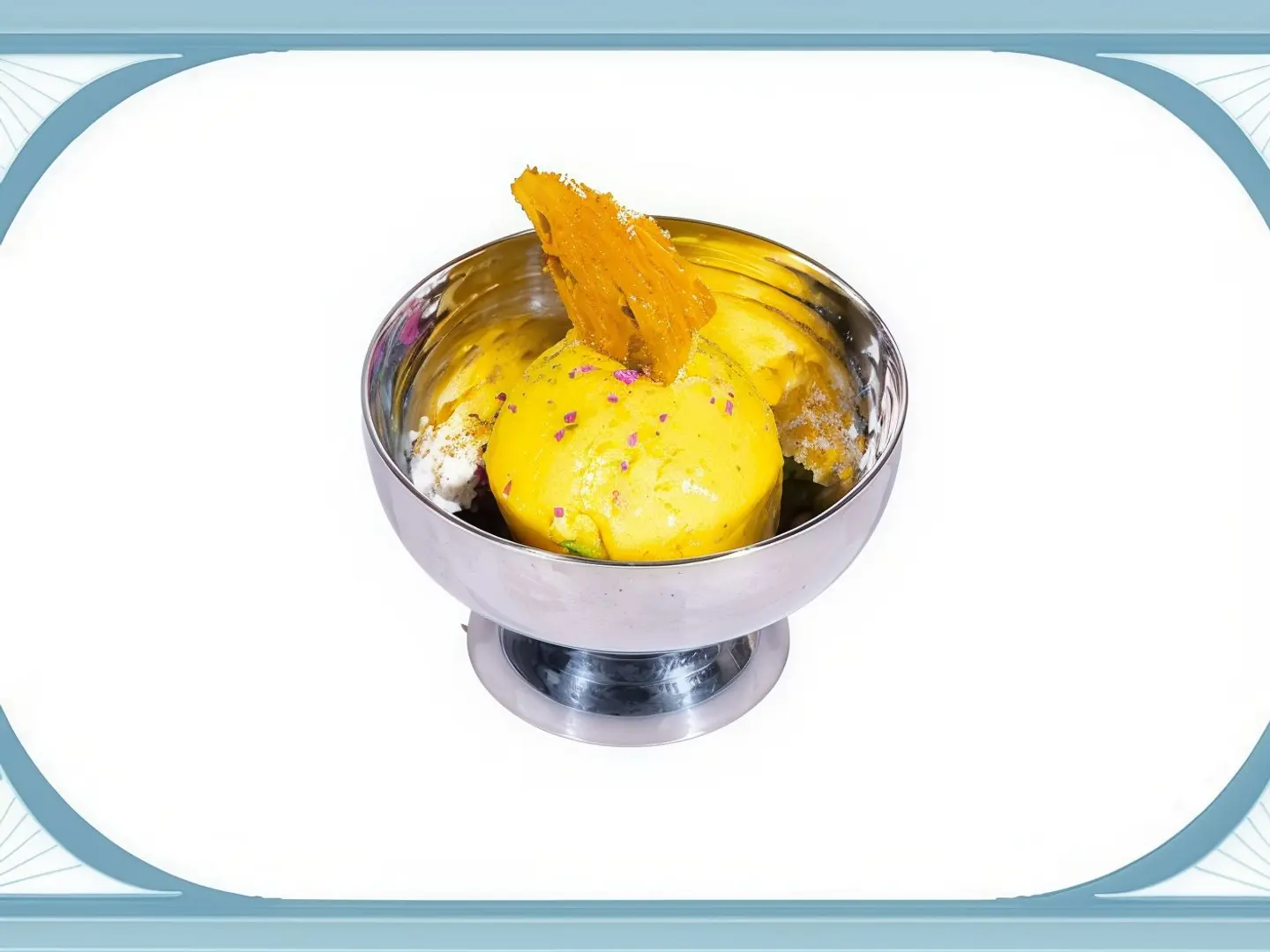 Saffron Ice Cream