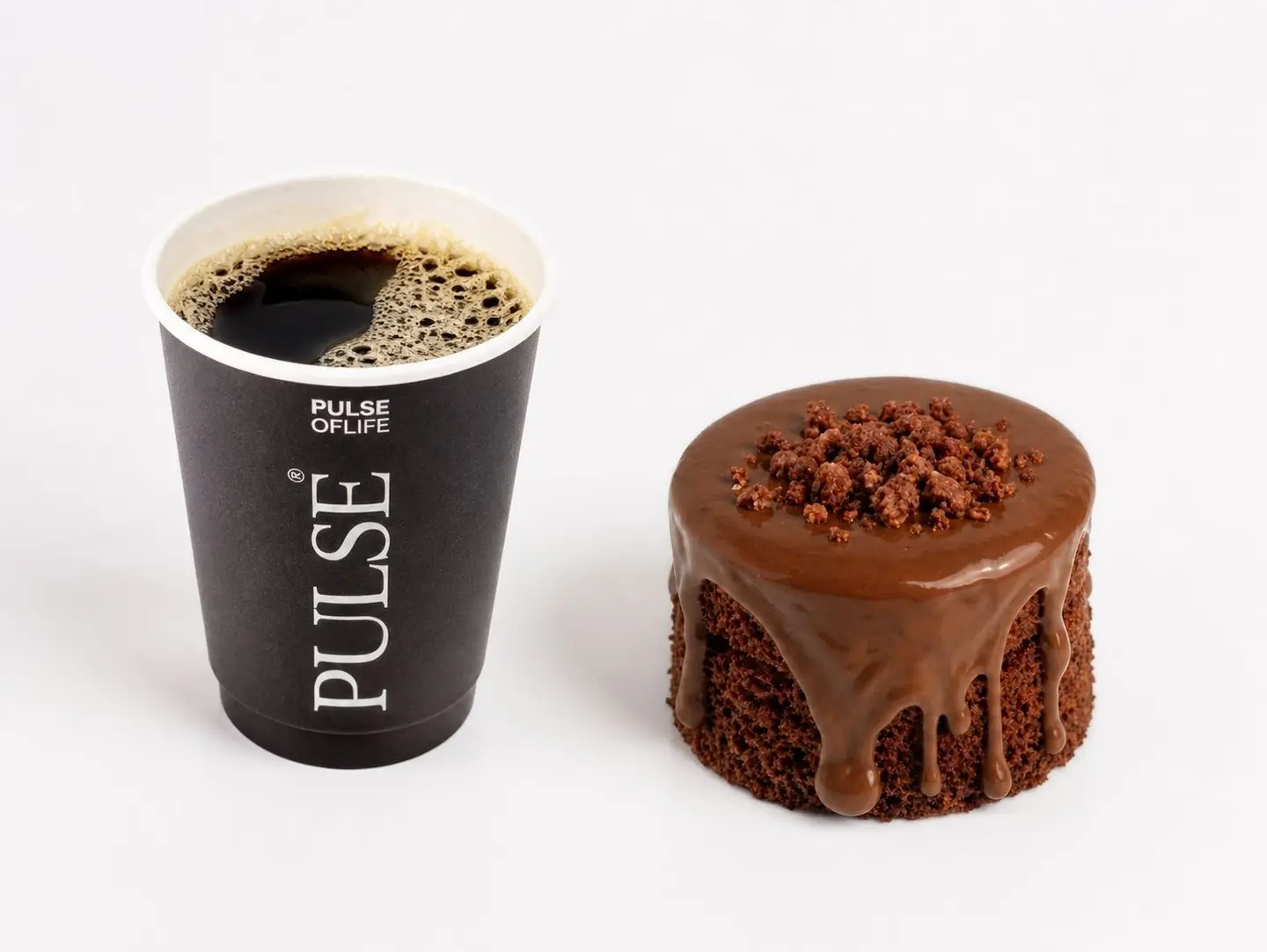 Pudding And Drip Coffee