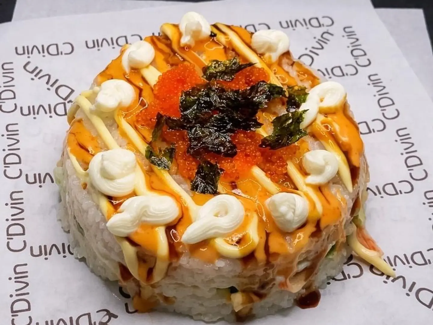 كراب سوشي كيك