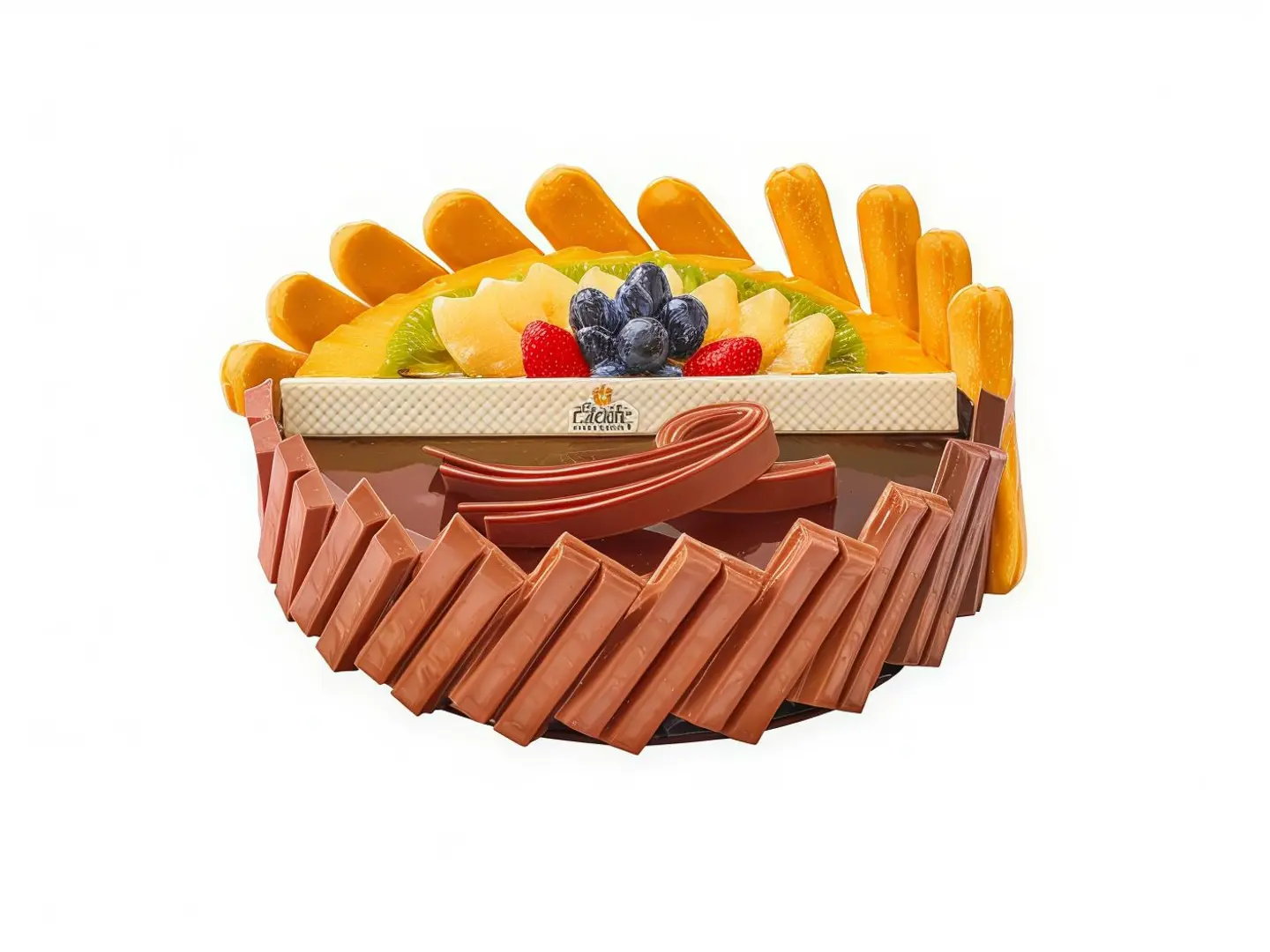 Duet Fruits & Kitkat Tart