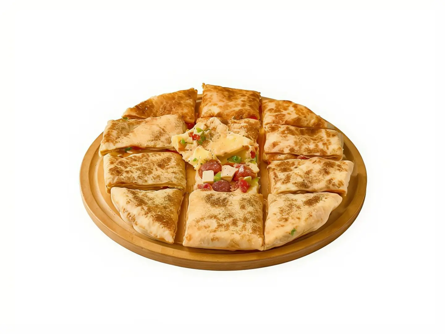 Sausage And Kiri Cheese Pies