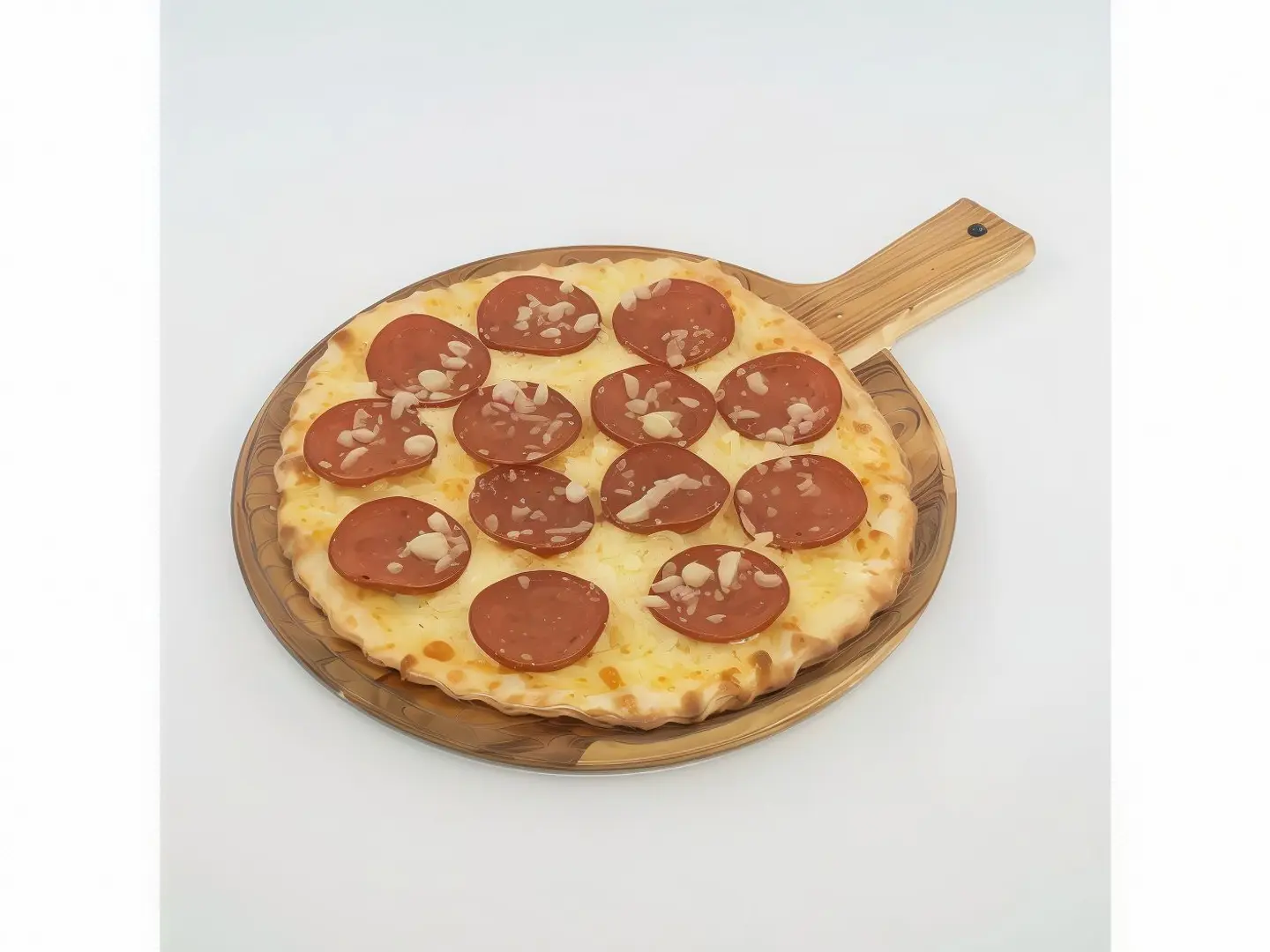 Pepperoni Manousheh - Mozzarella