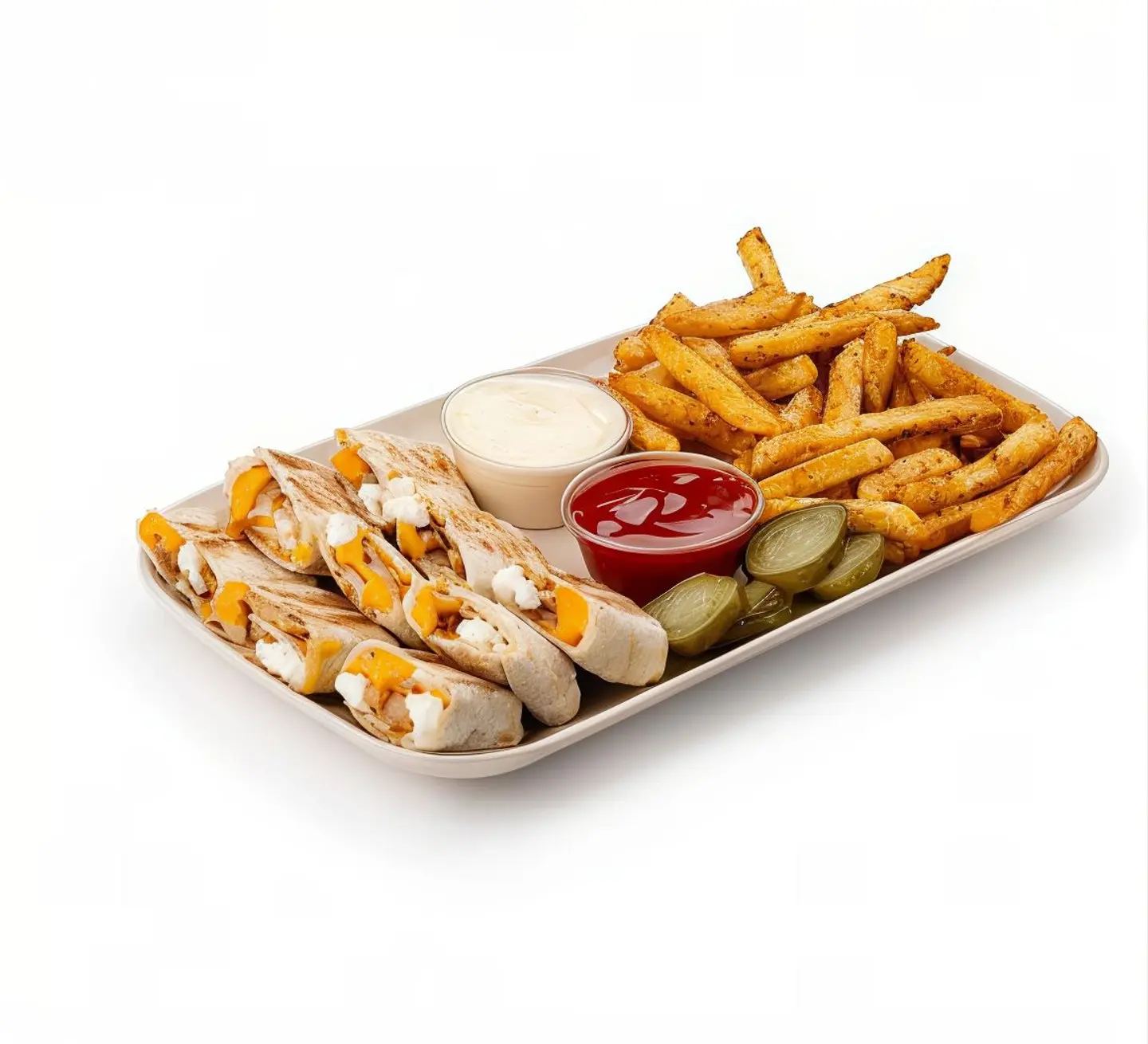 Small Plate With Cheese