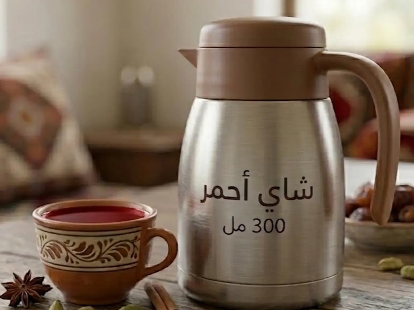 Black Tea Thermos 300 Ml