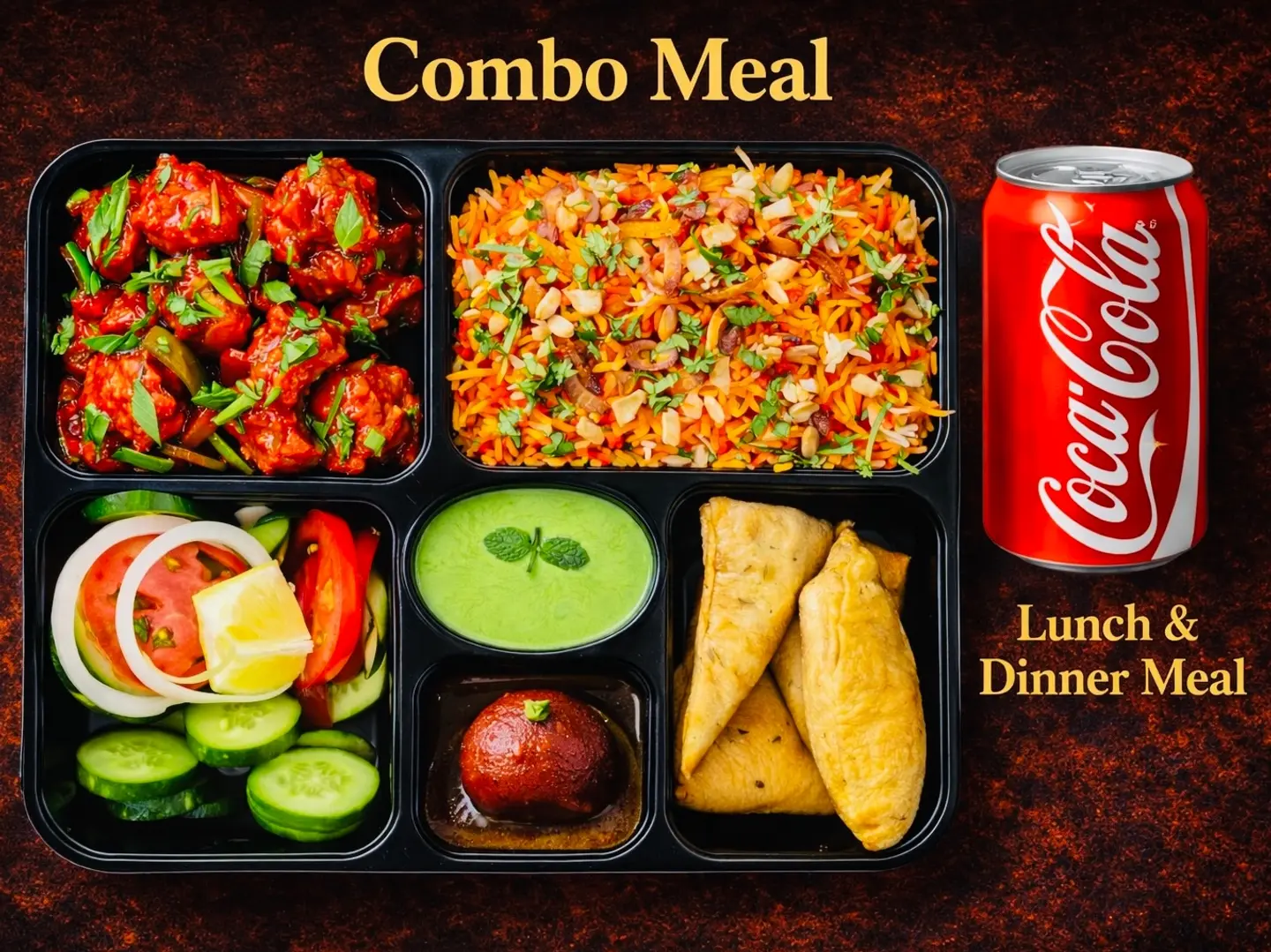 Chicken 65 Lunch Dinner Box