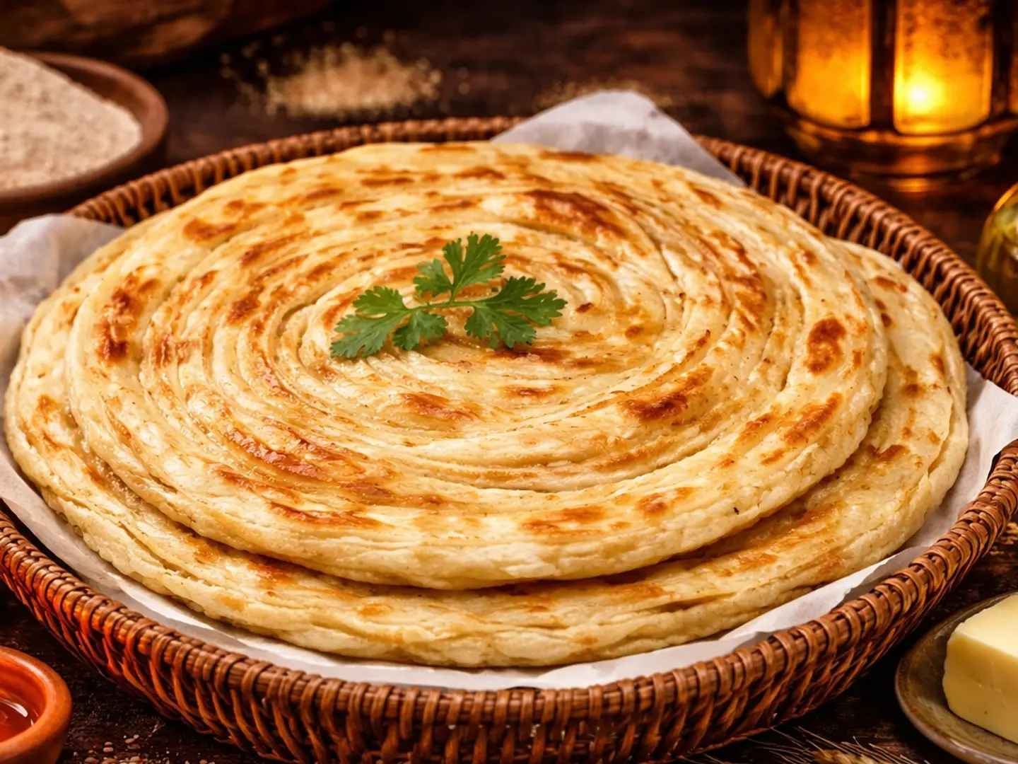 Lacha Paratha