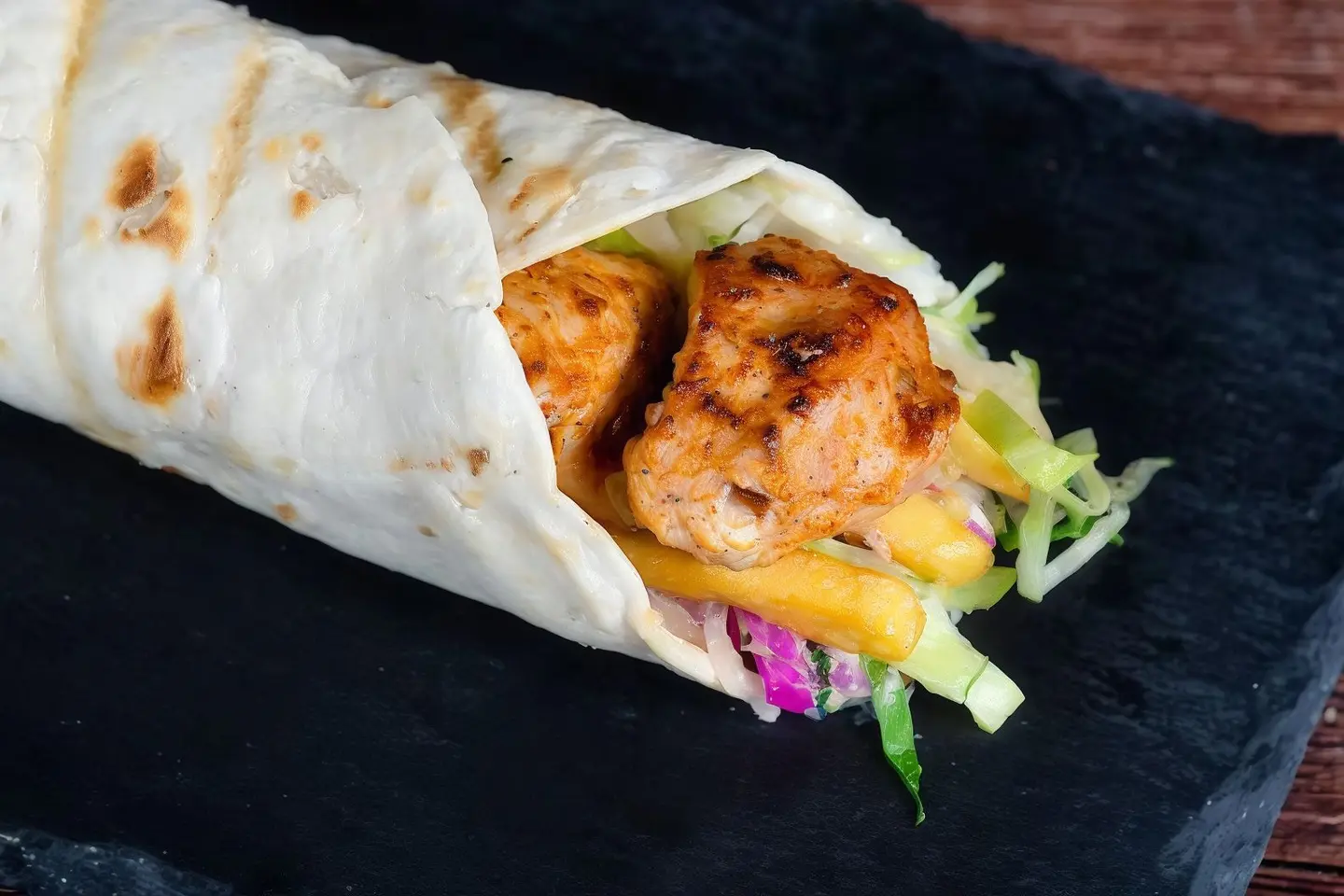 Chicken Kebab Rocket Sandwich