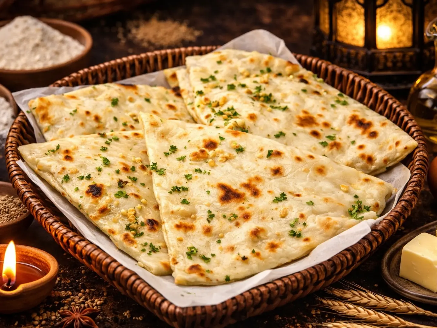 نان بالثوم