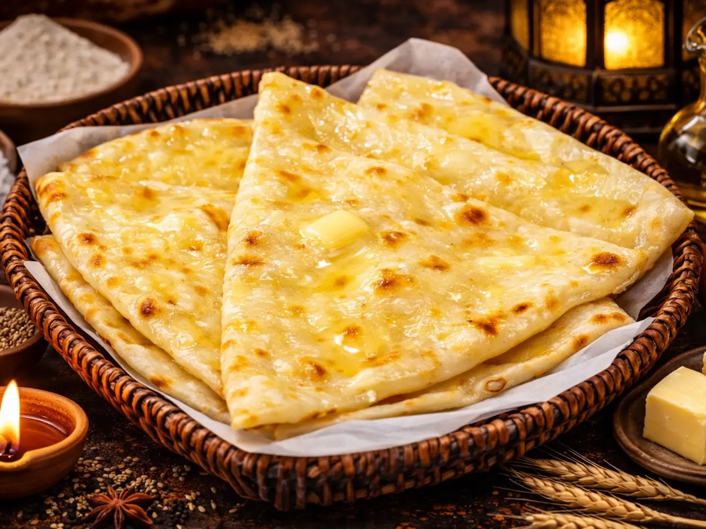 نان بالزبدة
