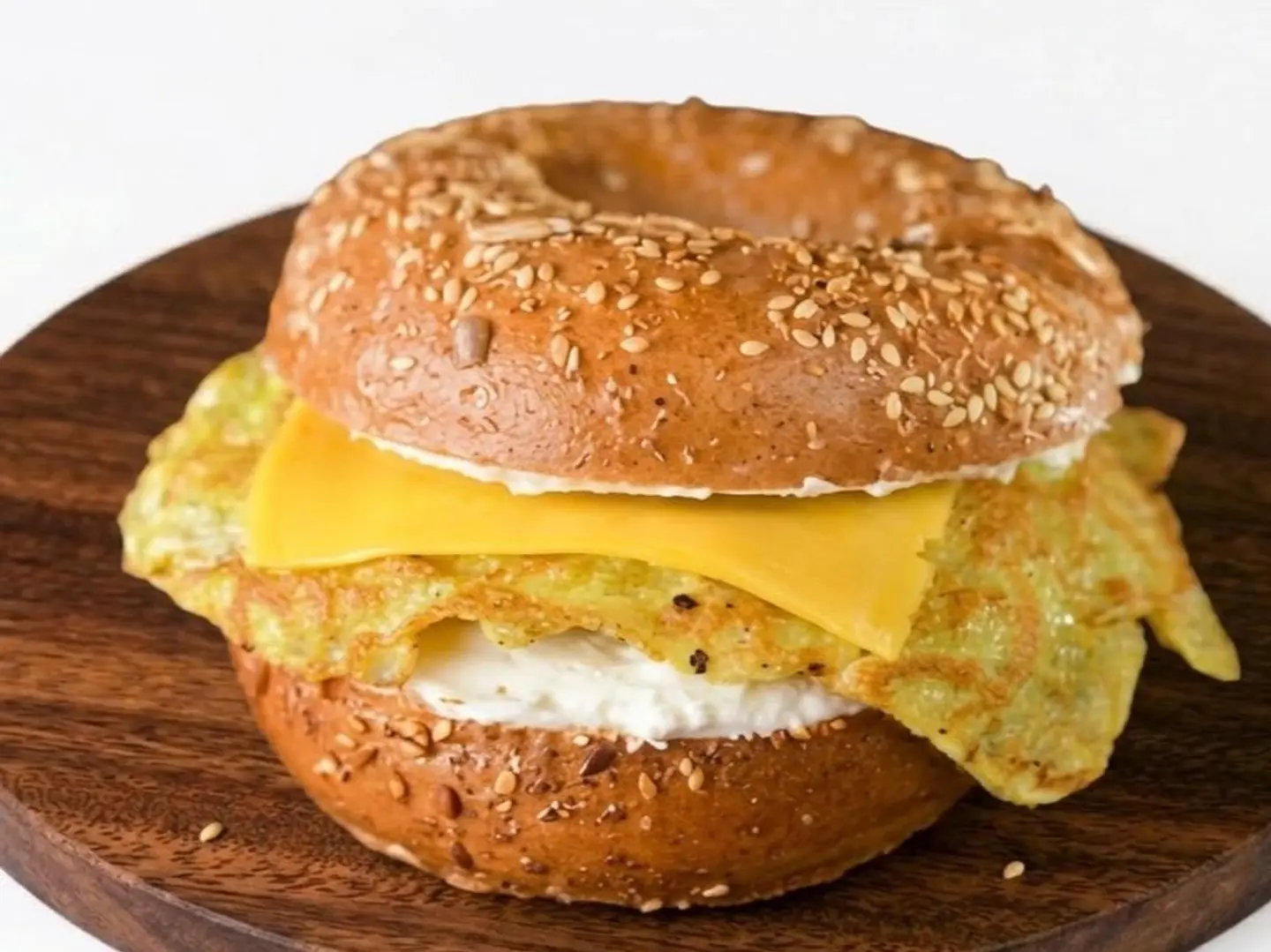 بيض مخفوق بالجبن