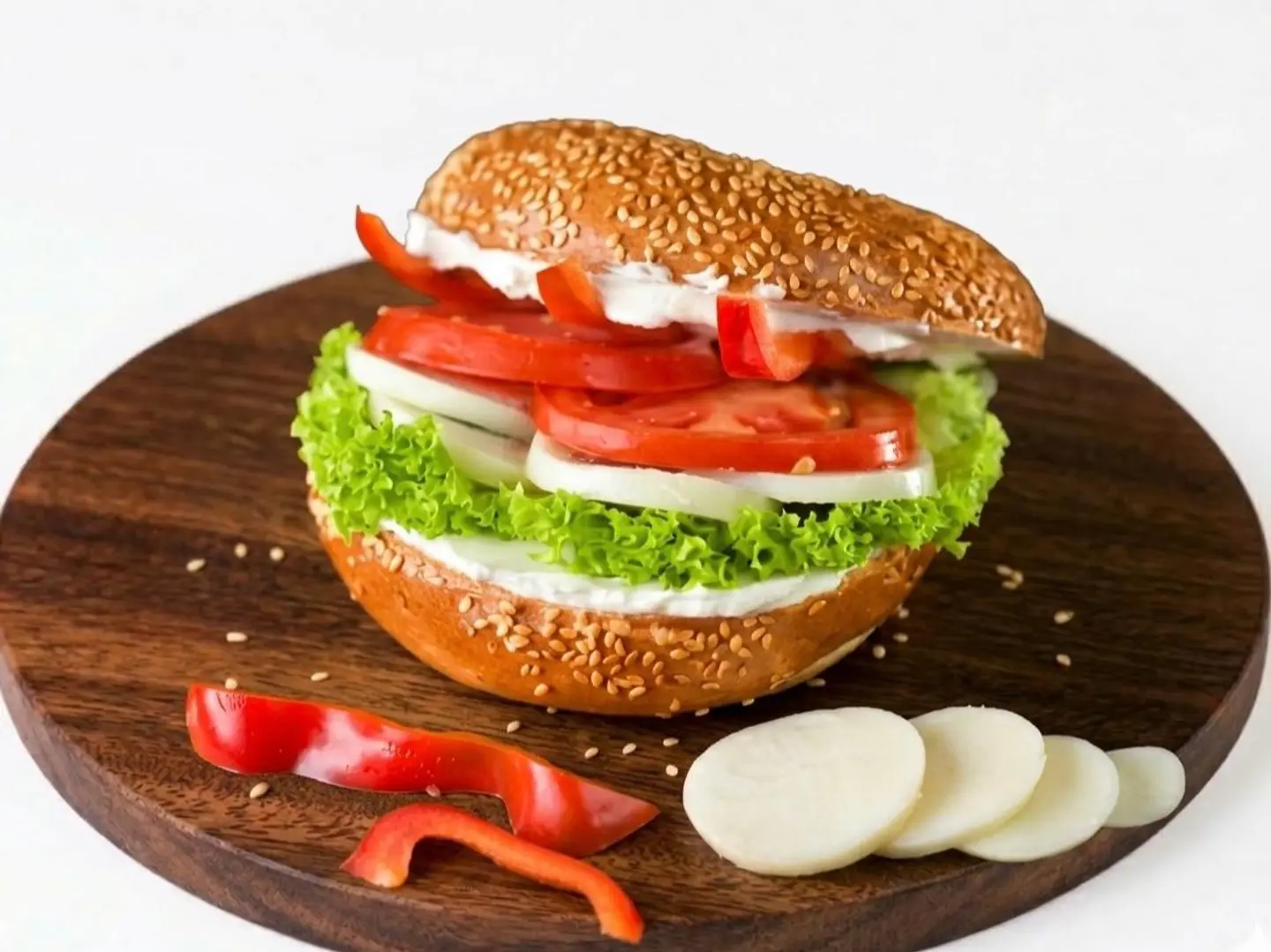 بيغل خضروات