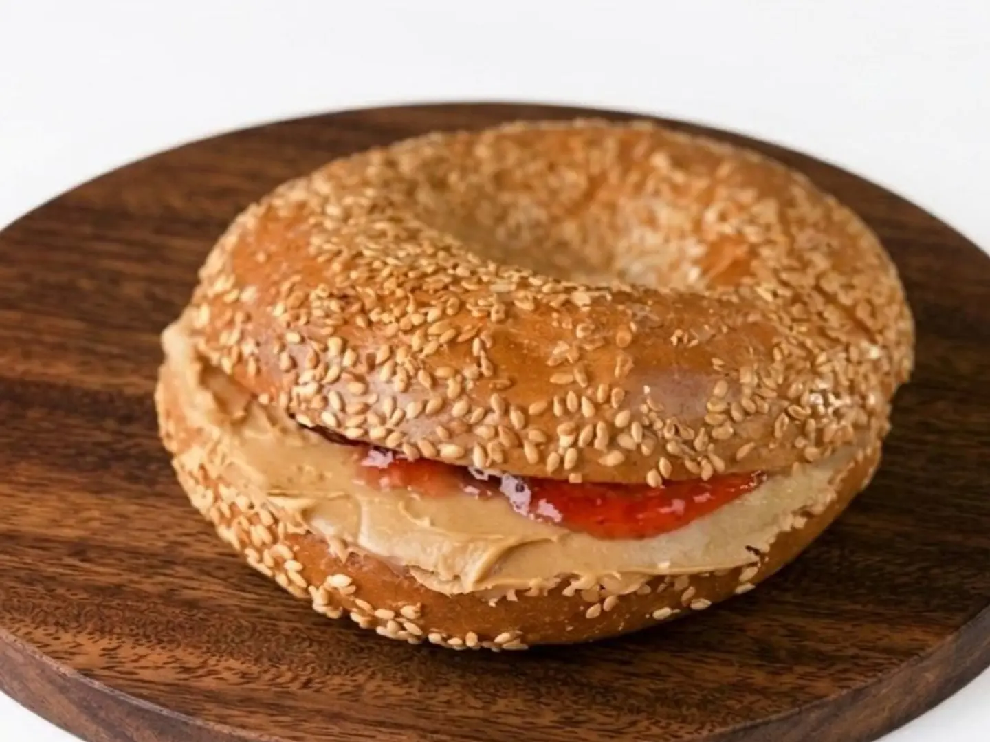 باجل زبدة الفول السوداني والمربى