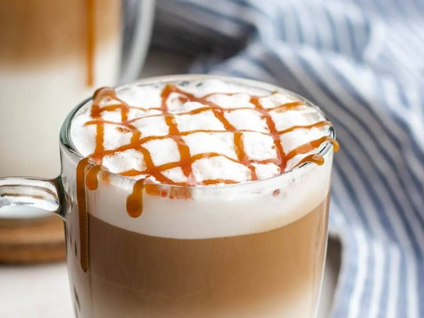 لاتيه بالكراميل