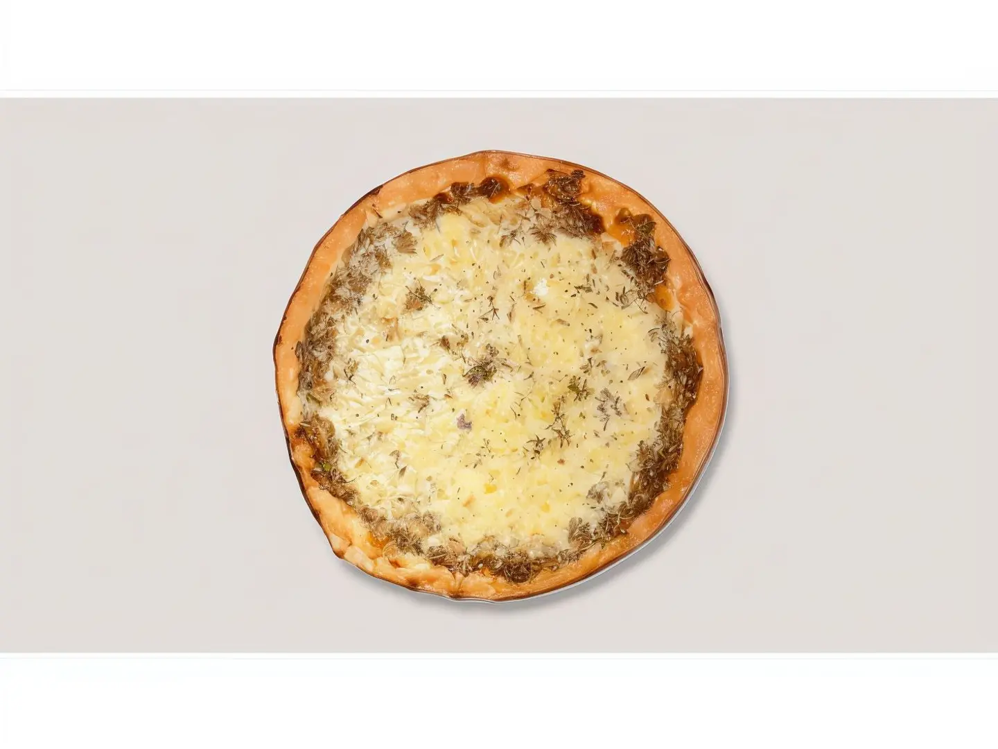 Cheese Pie With Thyme And Vegetables