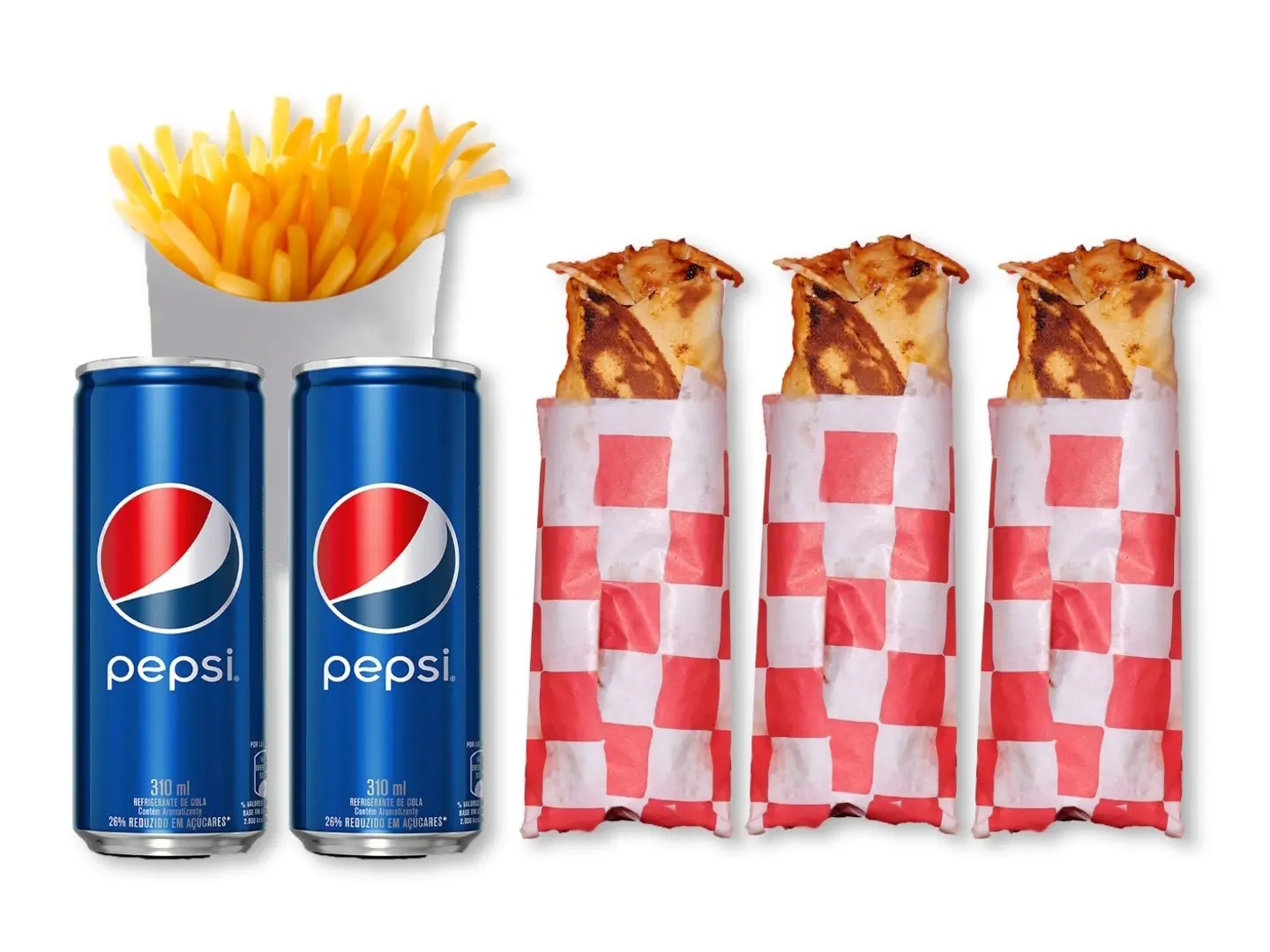 ثلاثة شاورما