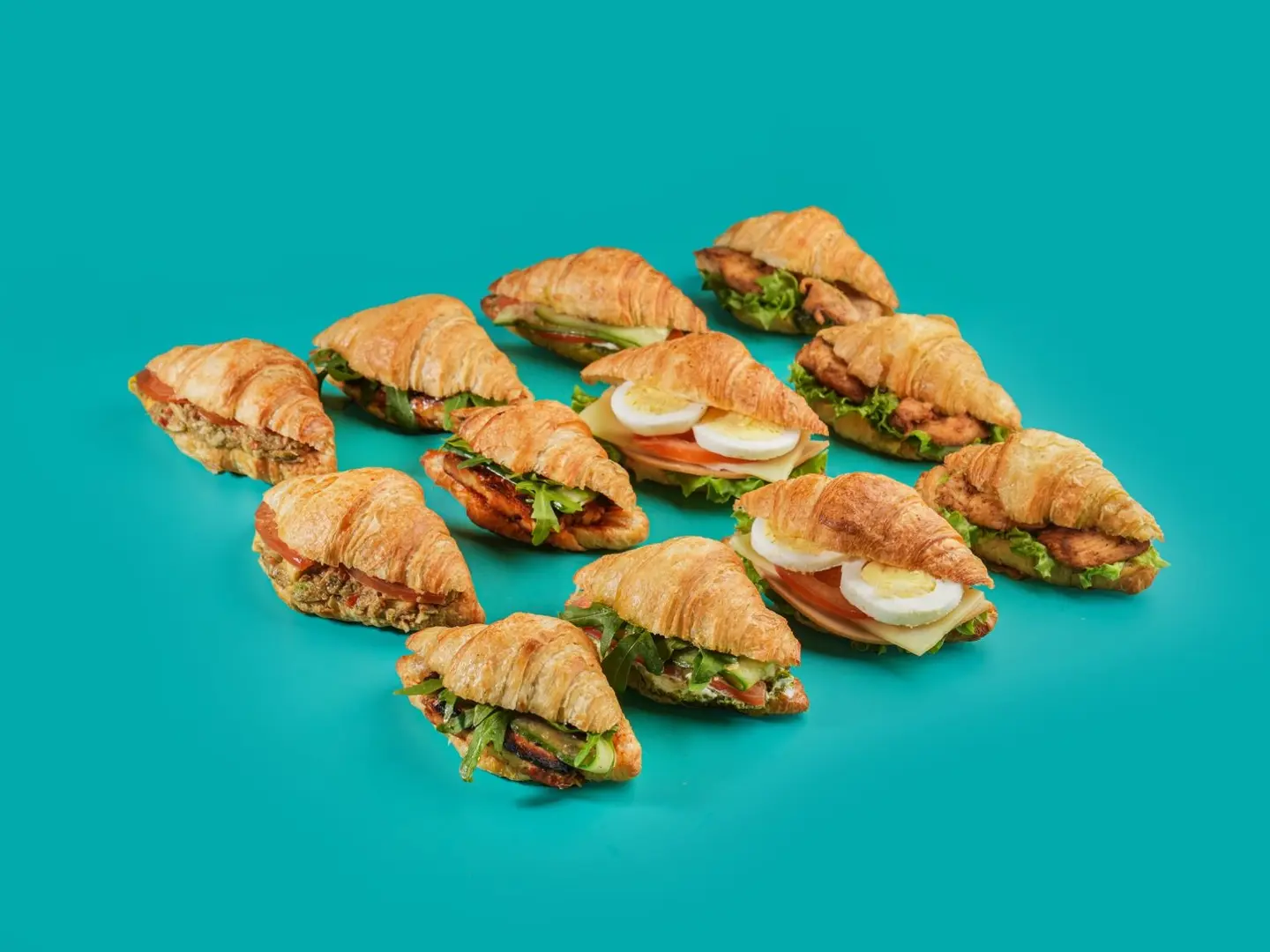 Croissant Box 20 Pcs