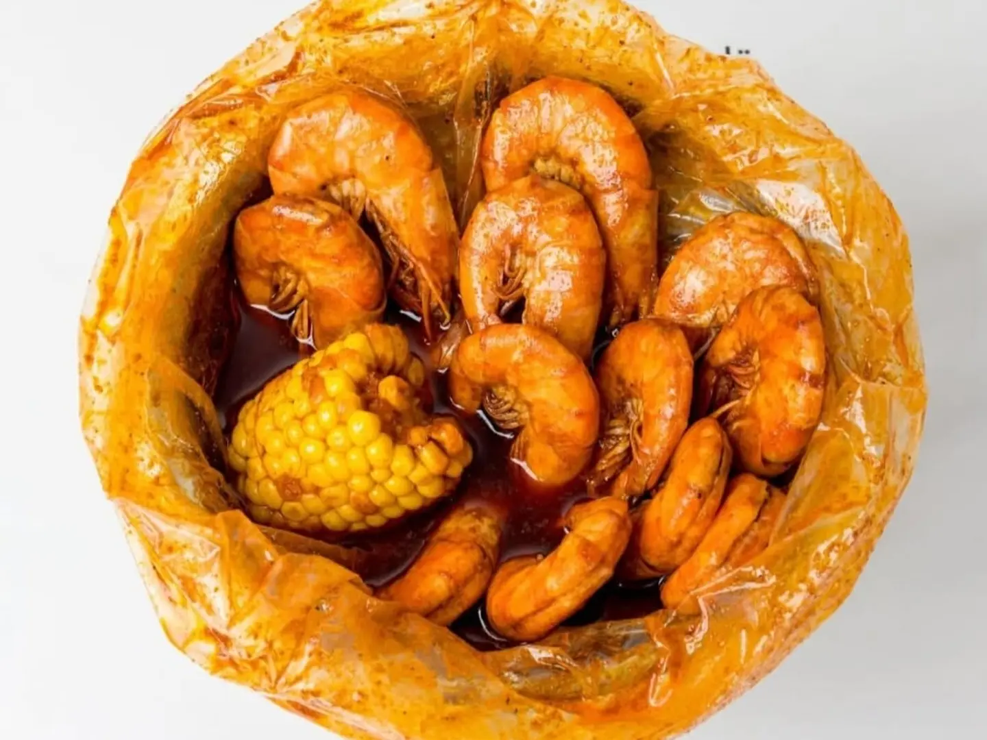 Small Red Sauce Seafood Bag
